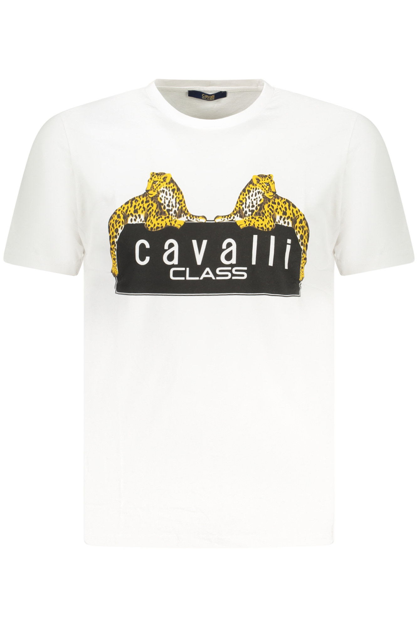 CAVALLI CLASS T-SHIRT MANICHE CORTE UOMO - Bianco