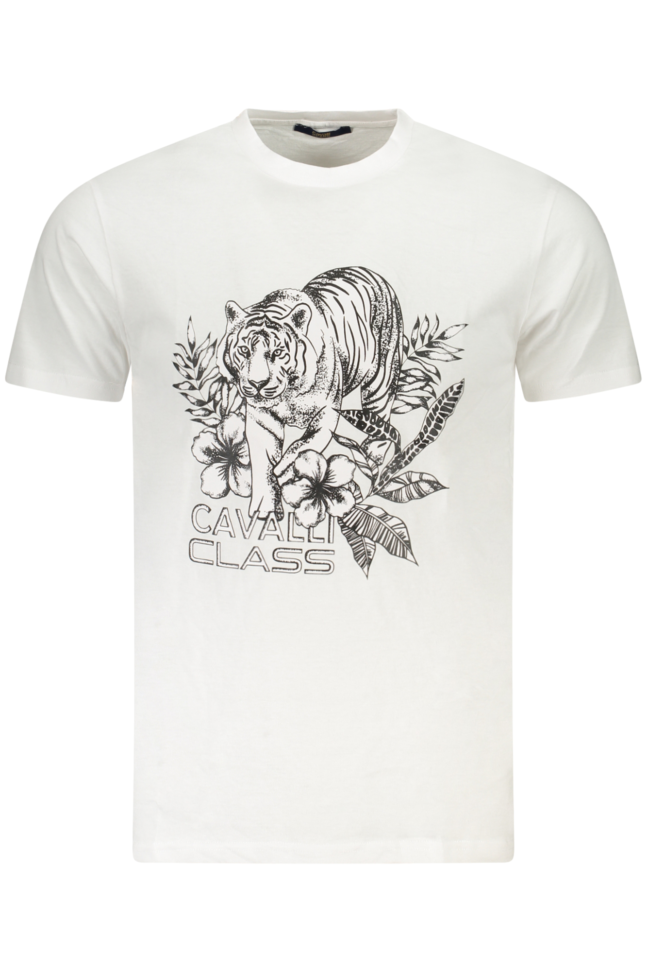 CAVALLI CLASS T-SHIRT MANICHE CORTE UOMO - Bianco