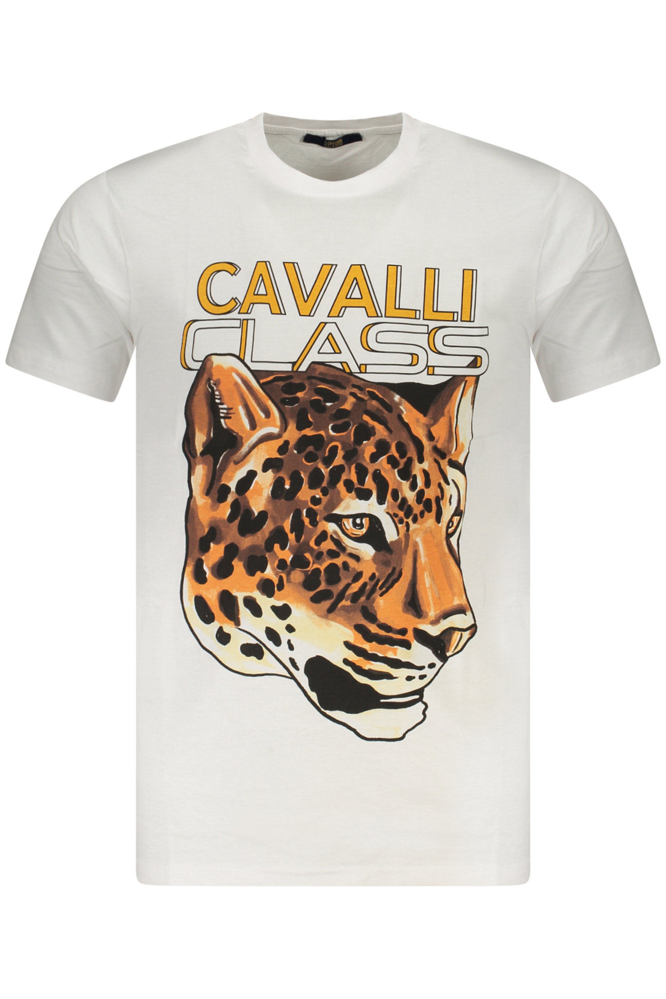 CAVALLI CLASS T-SHIRT MANICHE CORTE UOMO - Bianco