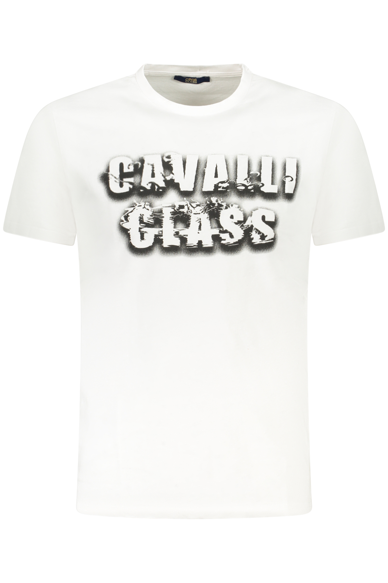 CAVALLI CLASS T-SHIRT MANICHE CORTE UOMO - Bianco