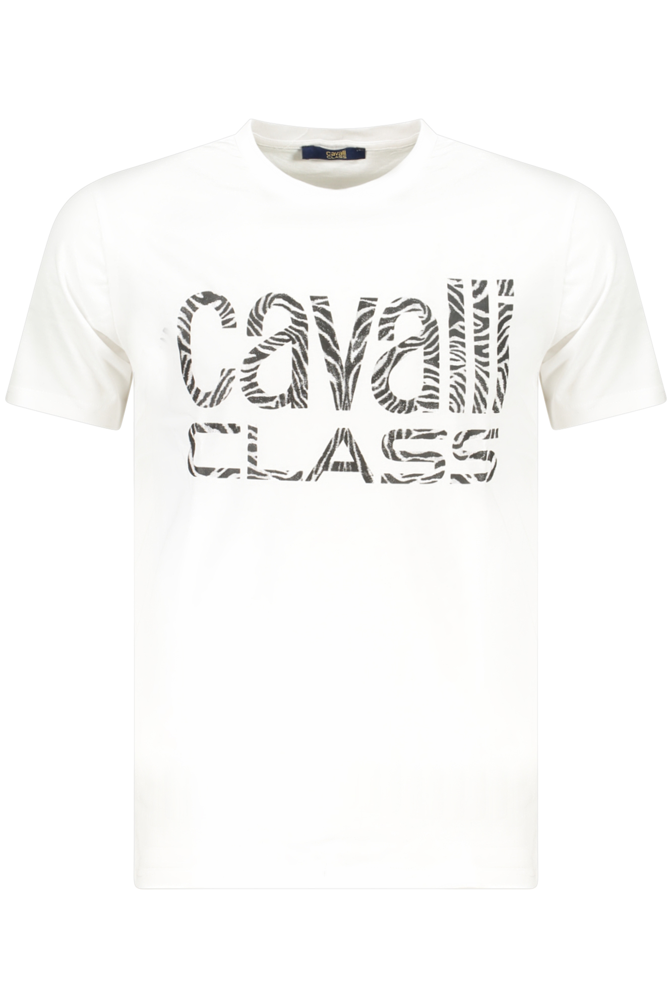 CAVALLI CLASS T-SHIRT MANICHE CORTE UOMO - Bianco