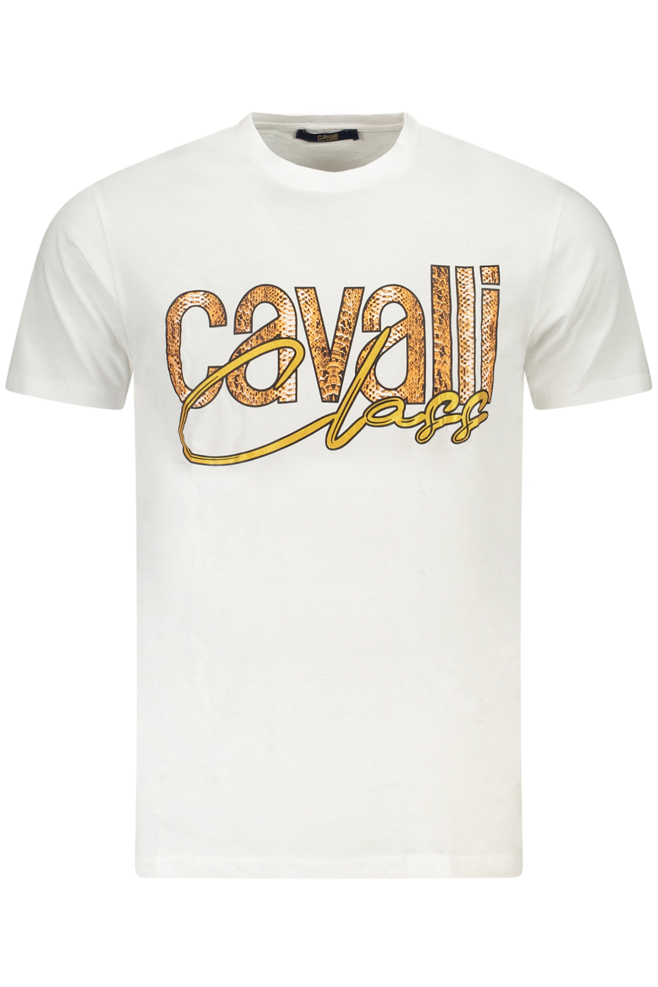 CAVALLI CLASS T-SHIRT MANICHE CORTE UOMO - Bianco