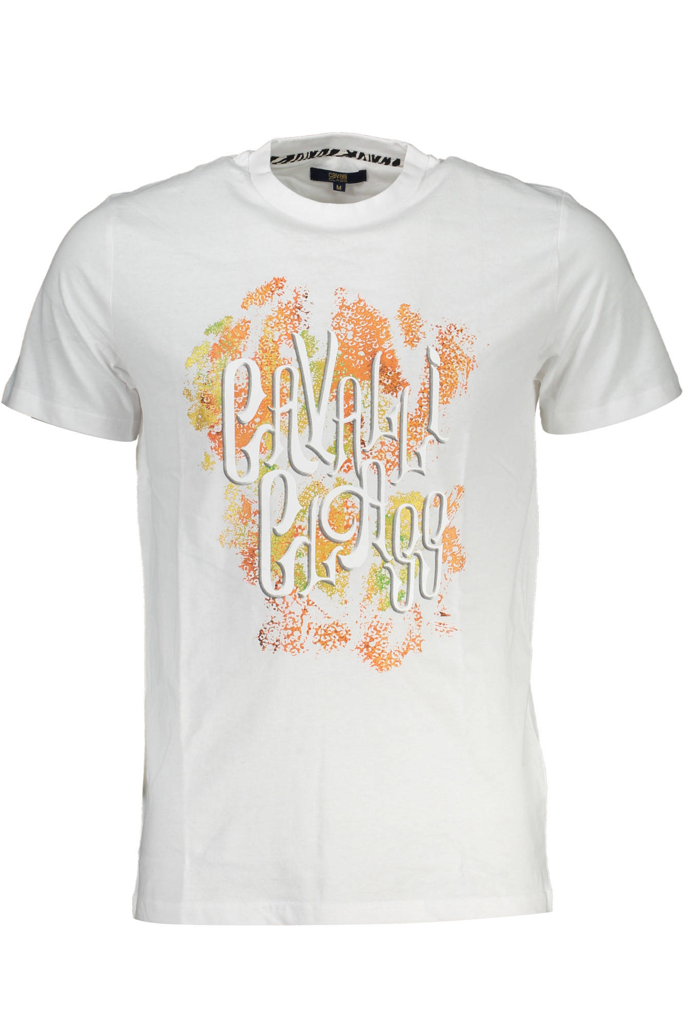 CAVALLI CLASS T-SHIRT MANICHE CORTE UOMO - Bianco