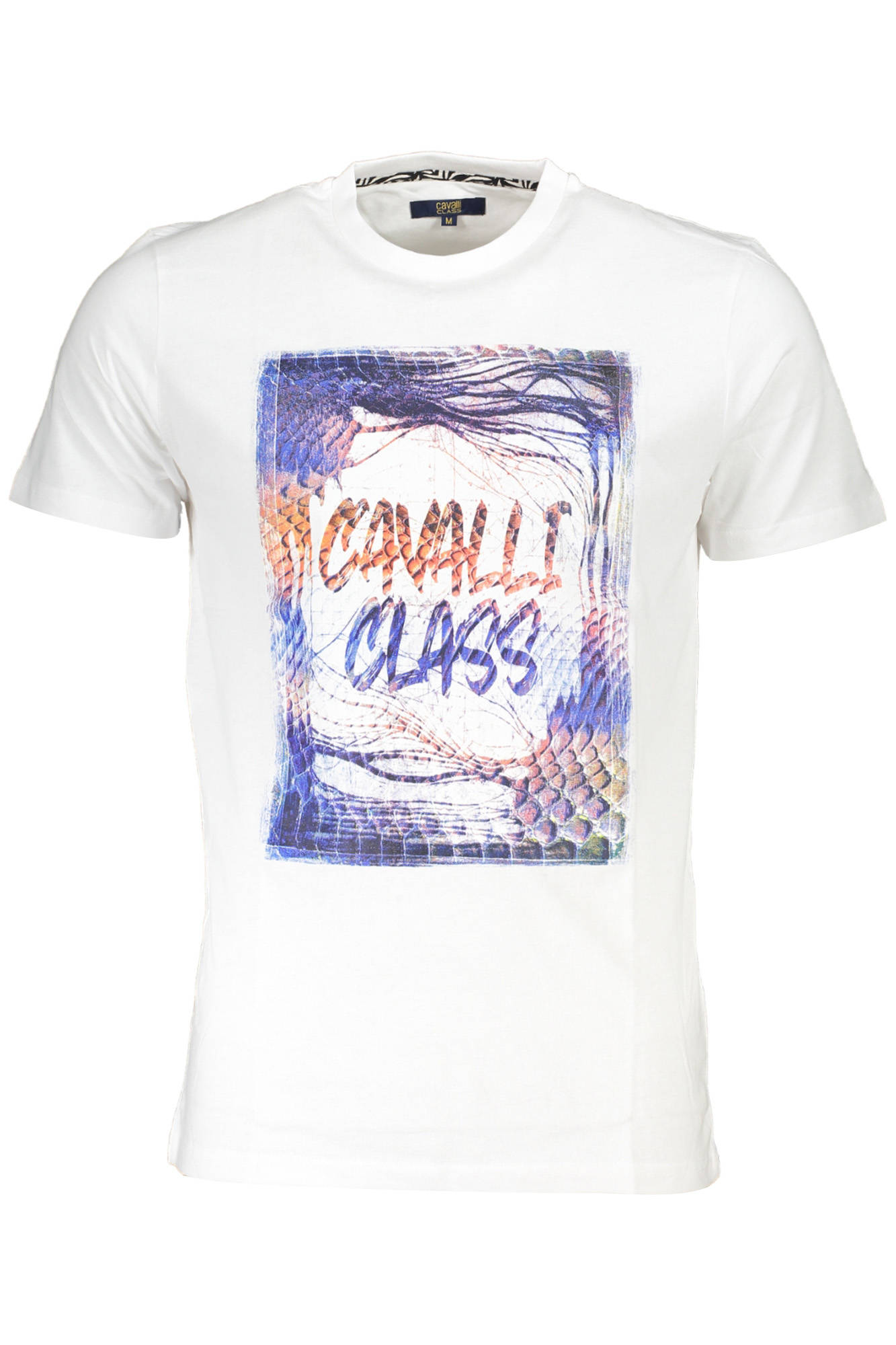 CAVALLI CLASS T-SHIRT MANICHE CORTE UOMO - Bianco
