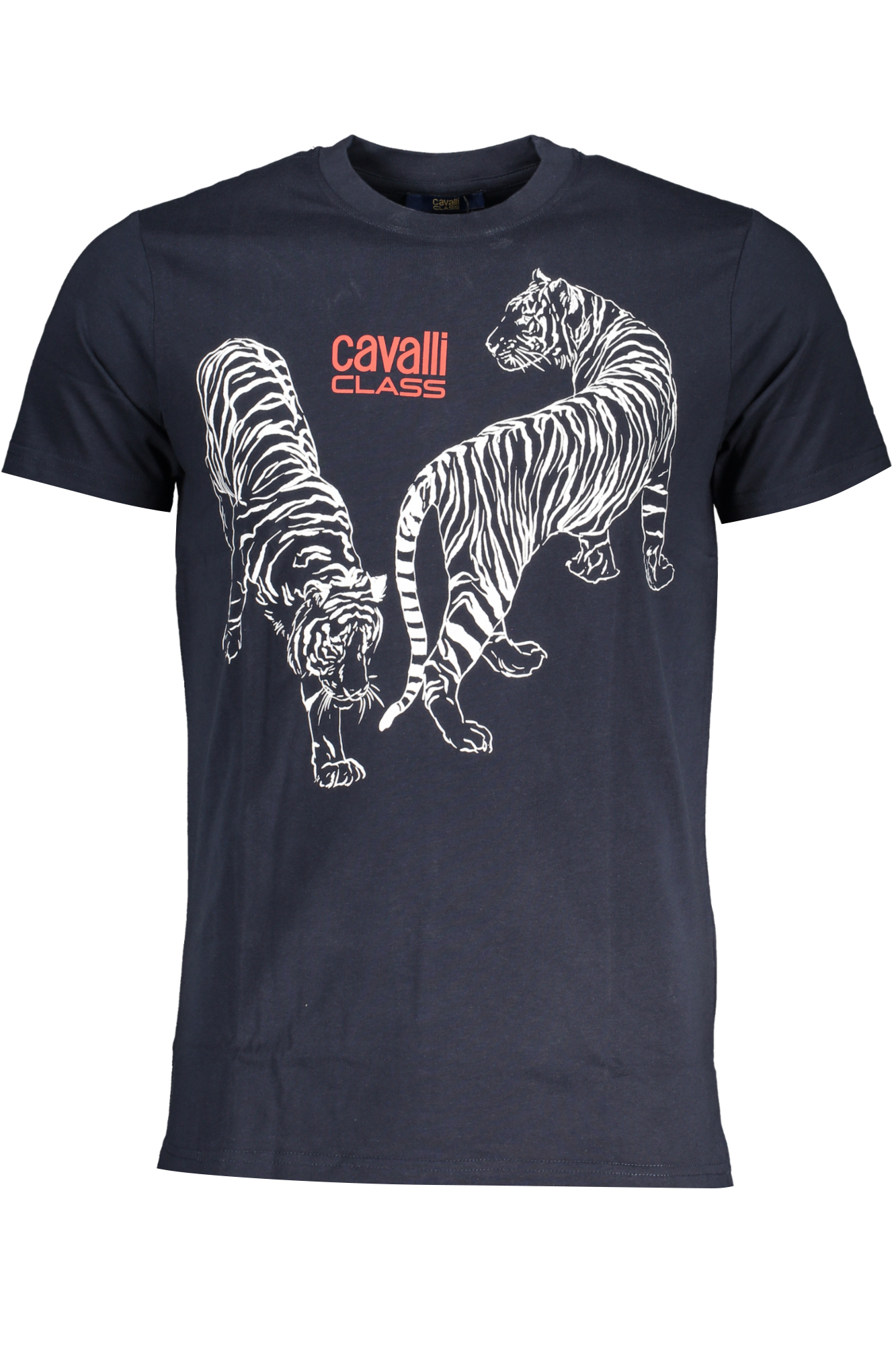 CAVALLI CLASS T-SHIRT MANICHE CORTE UOMO - Blu