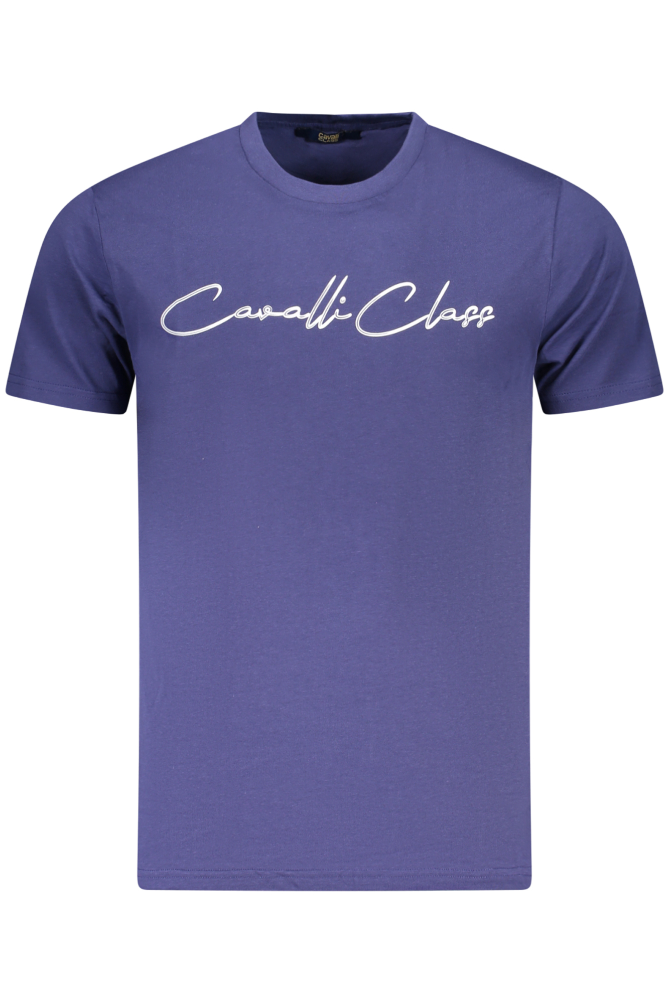 CAVALLI CLASS T-SHIRT MANICHE CORTE UOMO - Blu