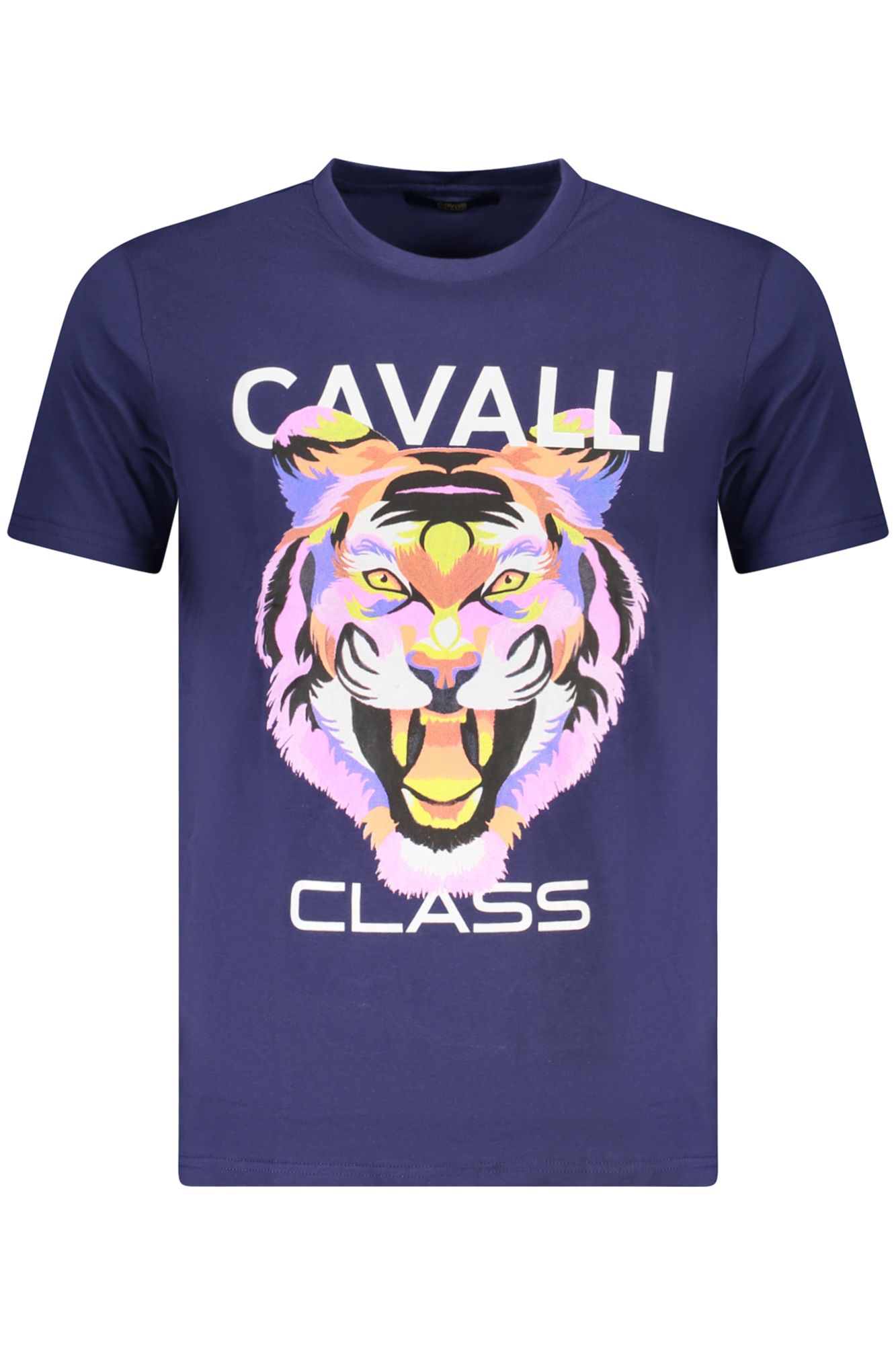 CAVALLI CLASS T-SHIRT MANICHE CORTE UOMO - Blu