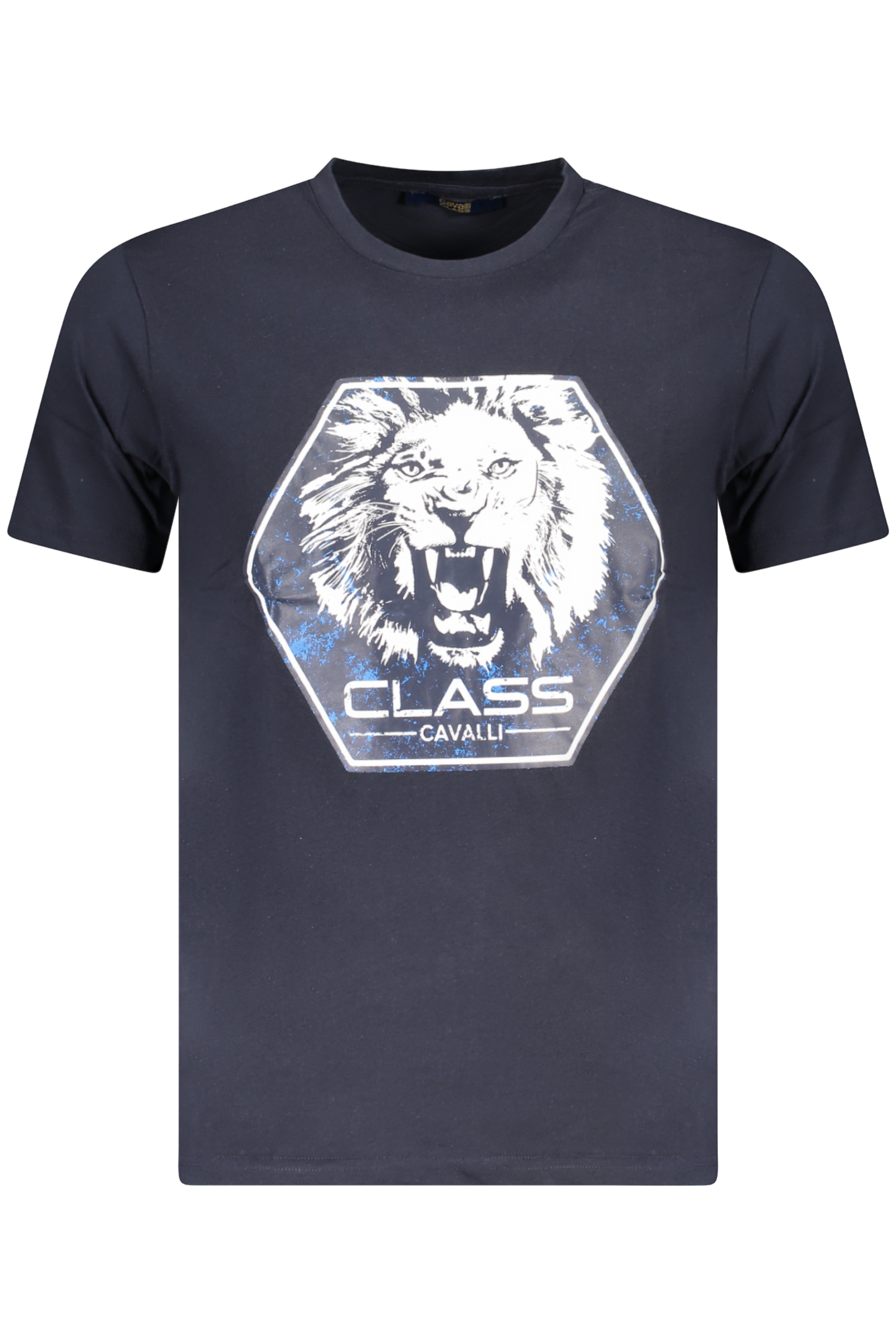 CAVALLI CLASS T-SHIRT MANICHE CORTE UOMO - Blu