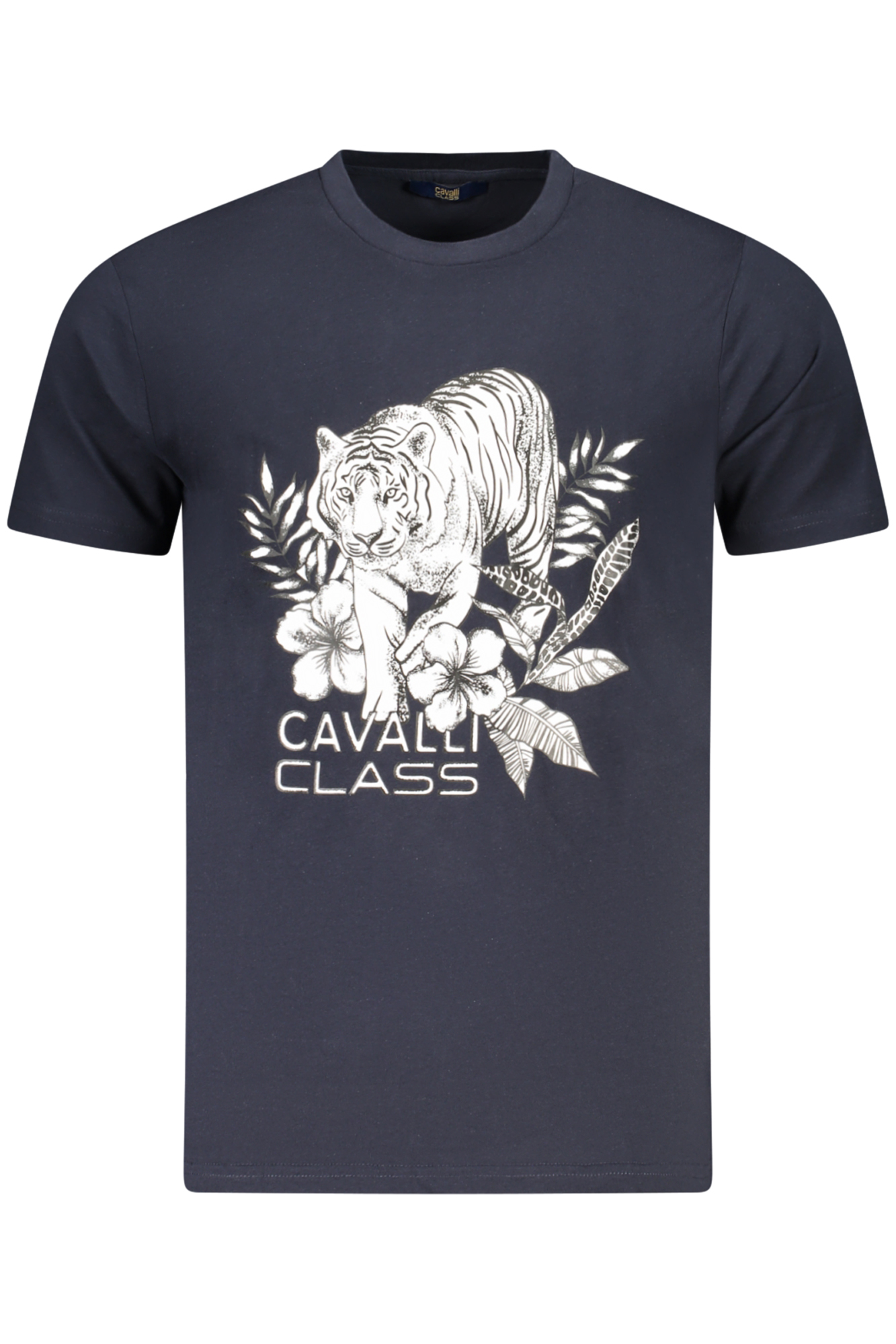 CAVALLI CLASS T-SHIRT MANICHE CORTE UOMO - Blu