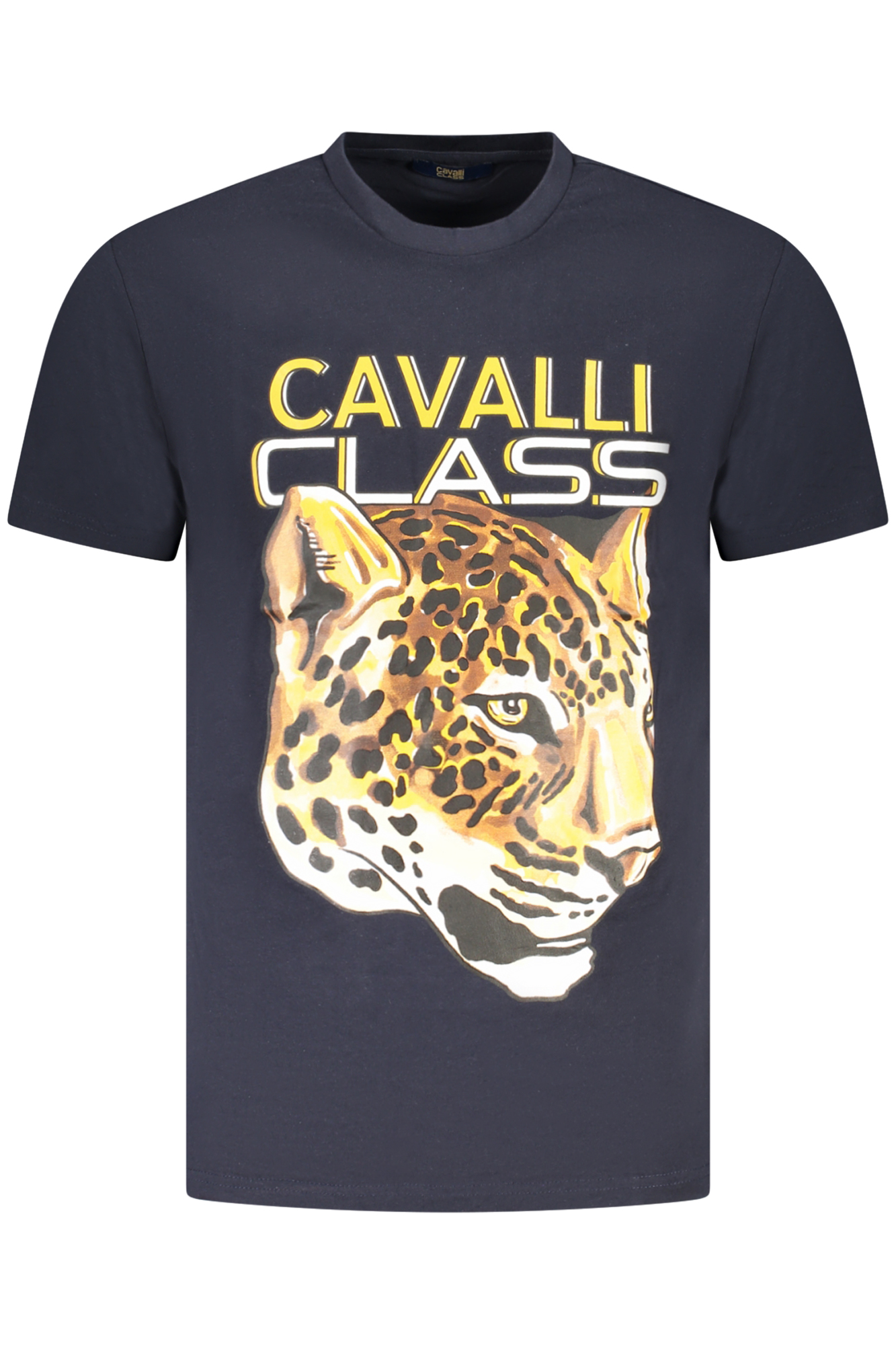 CAVALLI CLASS T-SHIRT MANICHE CORTE UOMO - Blu