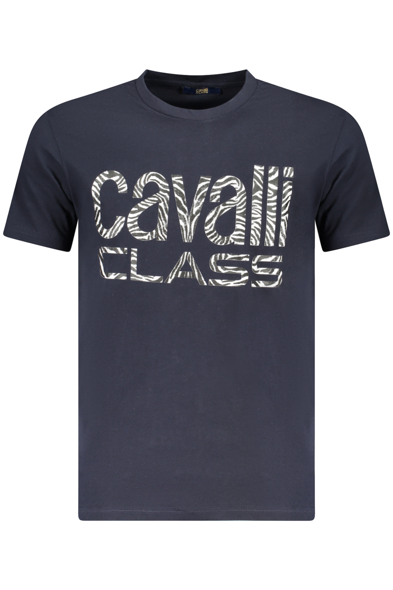 CAVALLI CLASS T-SHIRT MANICHE CORTE UOMO - Blu