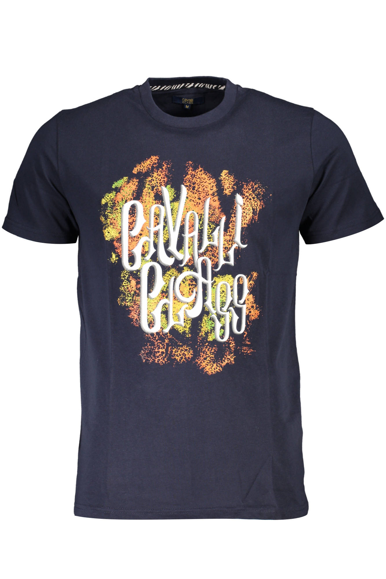 CAVALLI CLASS T-SHIRT MANICHE CORTE UOMO - Blu