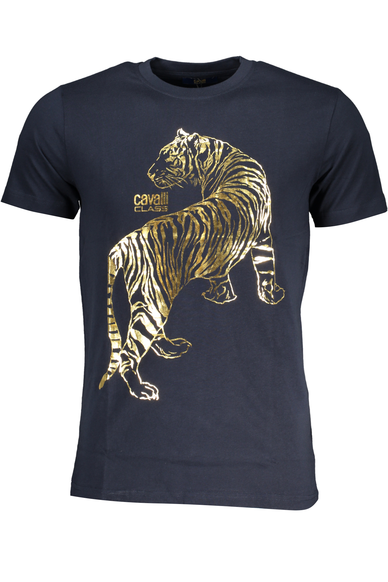 CAVALLI CLASS T-SHIRT MANICHE CORTE UOMO - Blu