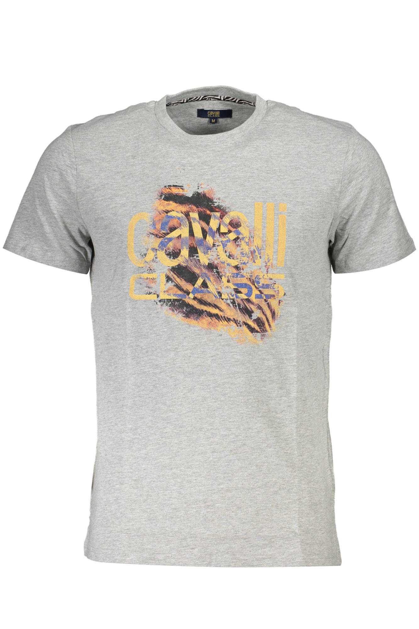 CAVALLI CLASS T-SHIRT MANICHE CORTE UOMO - Grigio