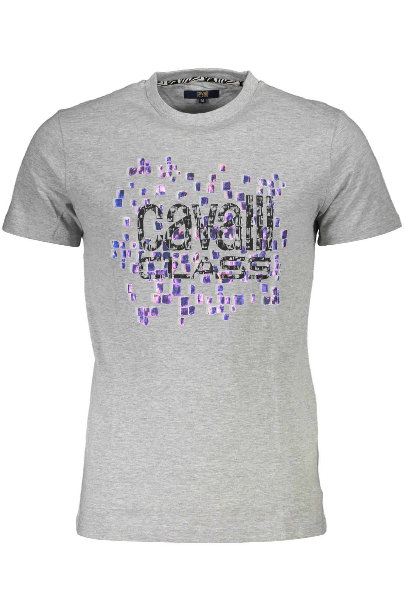 CAVALLI CLASS T-SHIRT MANICHE CORTE UOMO - Grigio