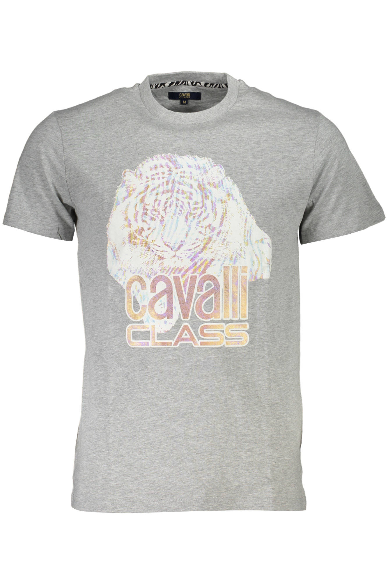 CAVALLI CLASS T-SHIRT MANICHE CORTE UOMO - Grigio