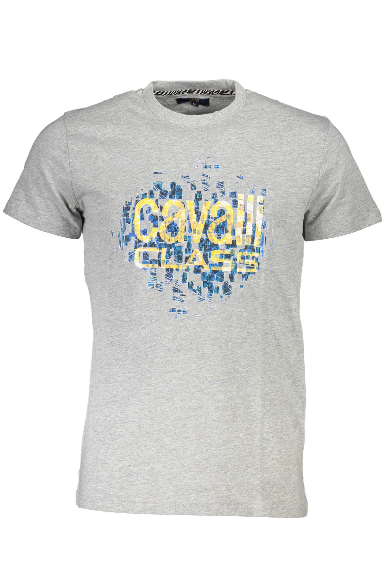CAVALLI CLASS T-SHIRT MANICHE CORTE UOMO - Grigio