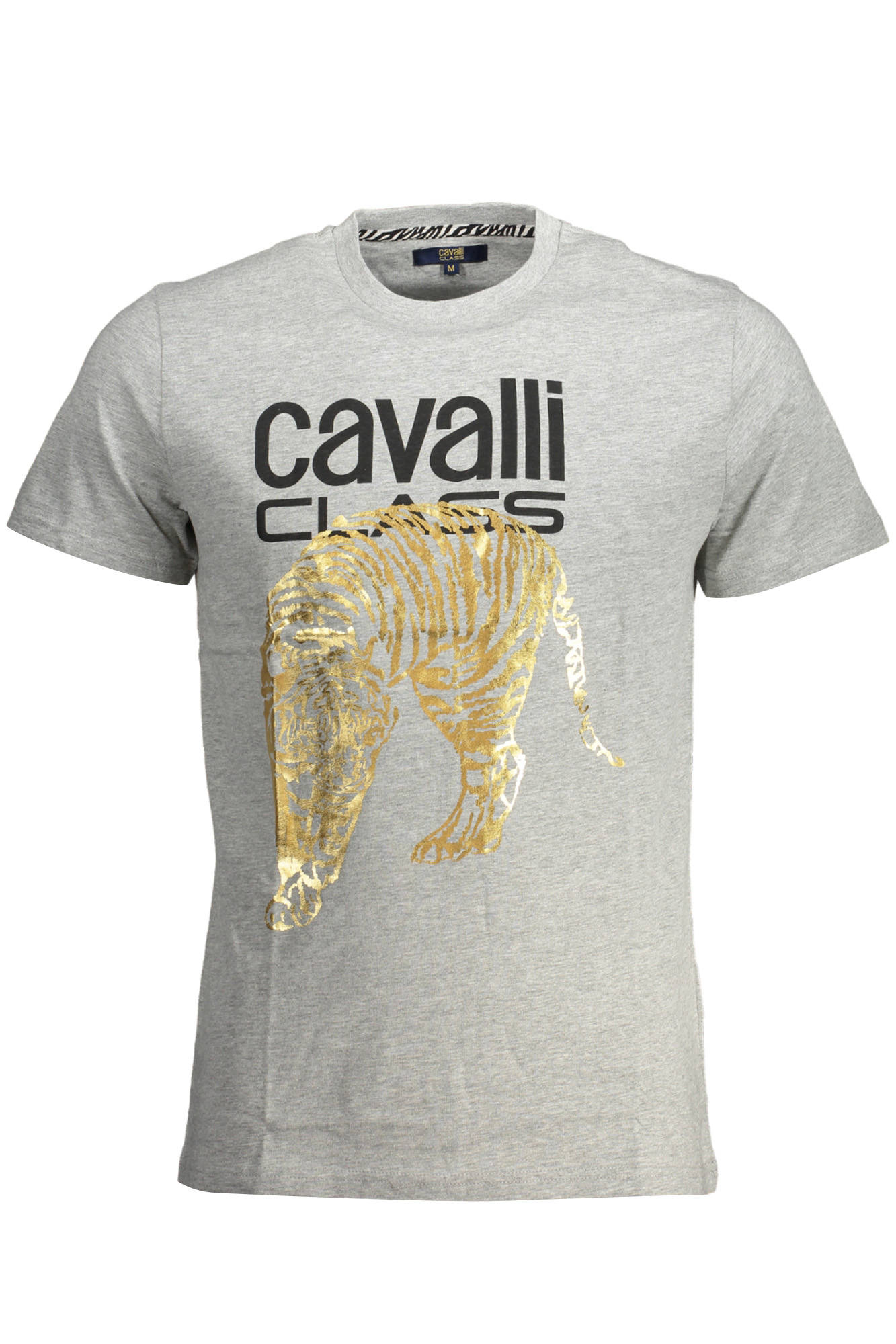 CAVALLI CLASS T-SHIRT MANICHE CORTE UOMO - Grigio