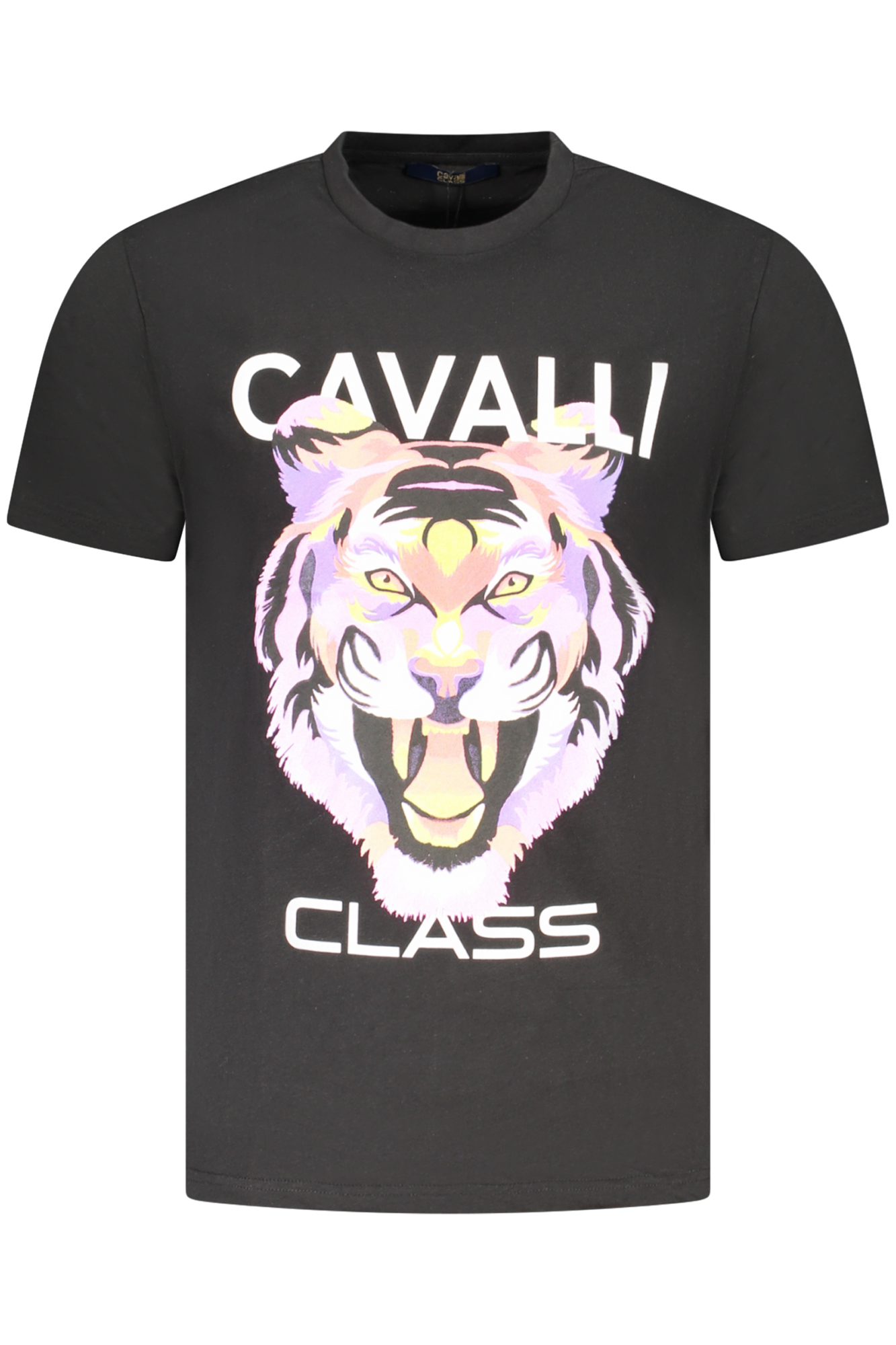CAVALLI CLASS T-SHIRT MANICHE CORTE UOMO - Nero