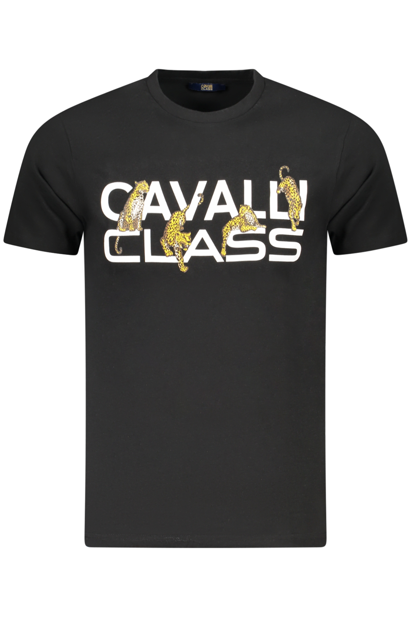 CAVALLI CLASS T-SHIRT MANICHE CORTE UOMO - Nero