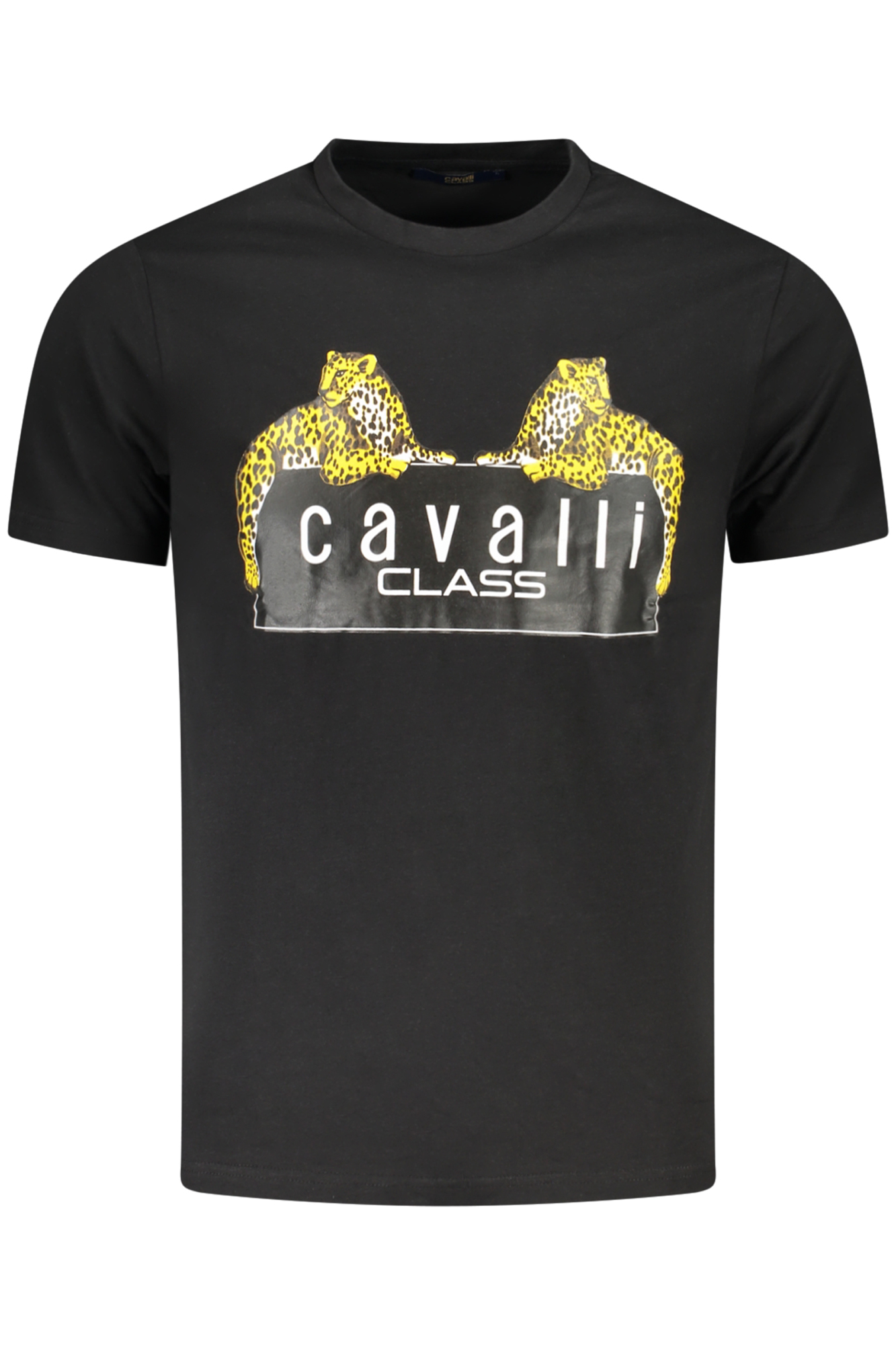 CAVALLI CLASS T-SHIRT MANICHE CORTE UOMO - Nero