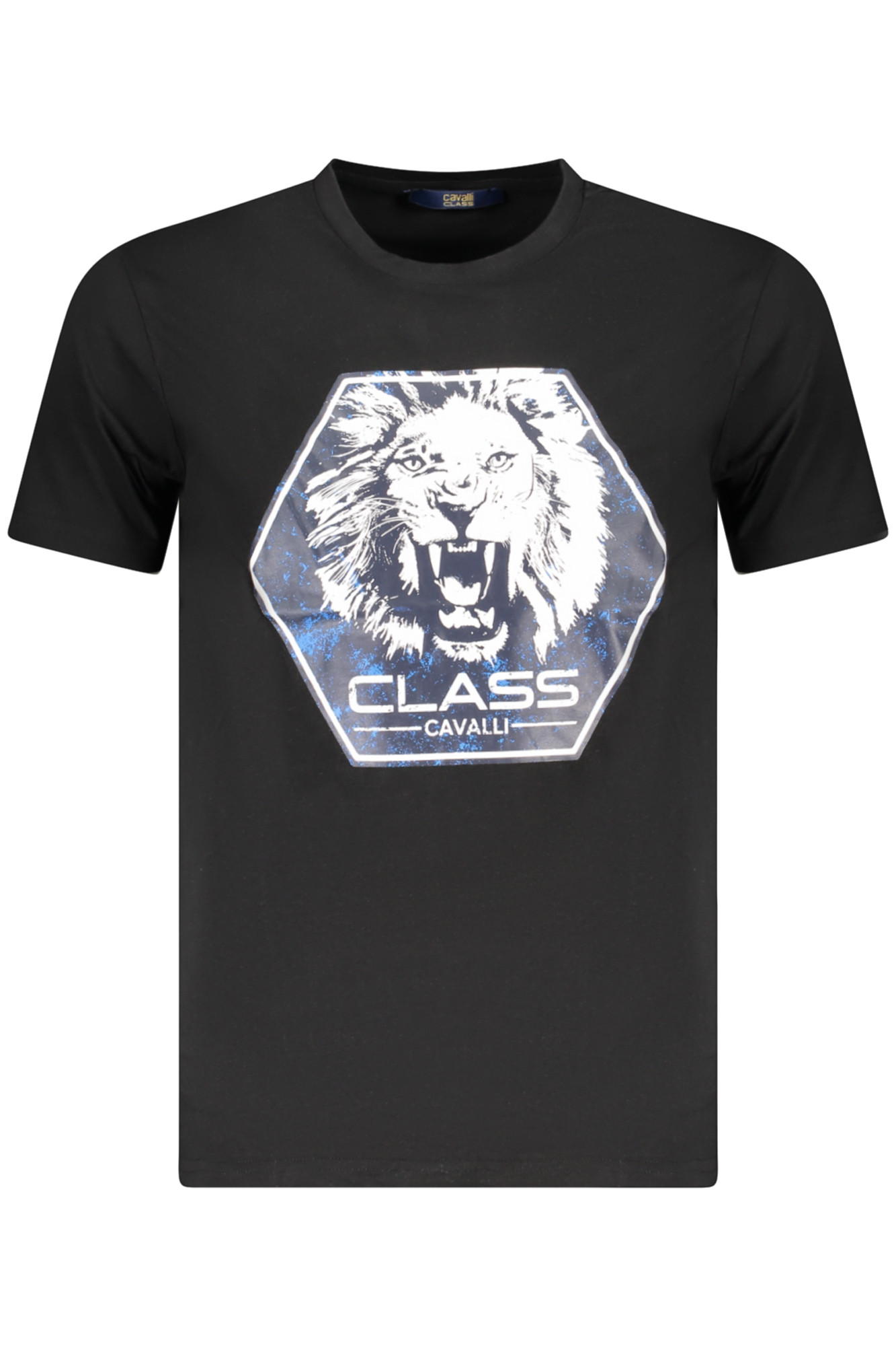 CAVALLI CLASS T-SHIRT MANICHE CORTE UOMO - Nero
