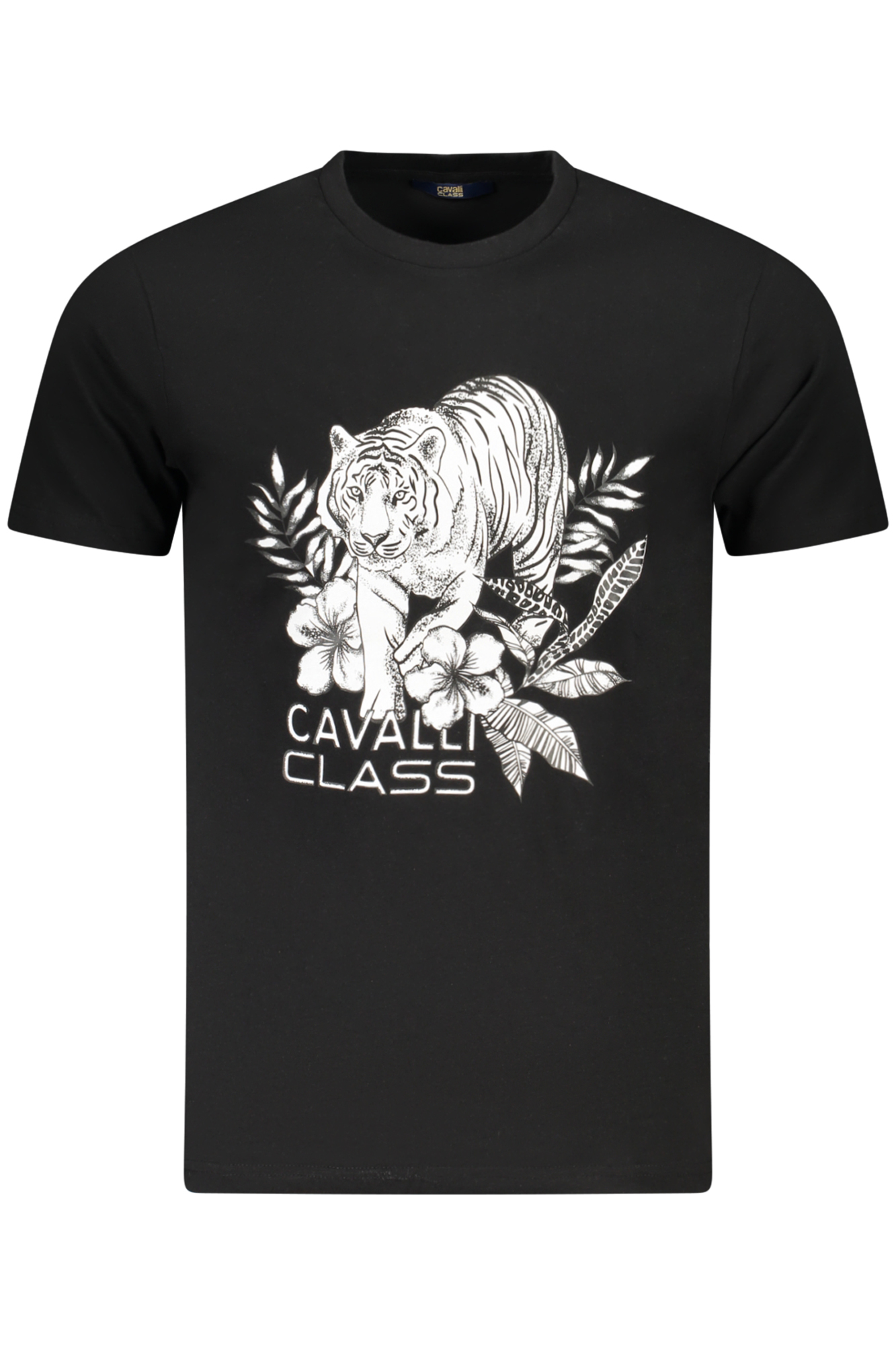 CAVALLI CLASS T-SHIRT MANICHE CORTE UOMO - Nero