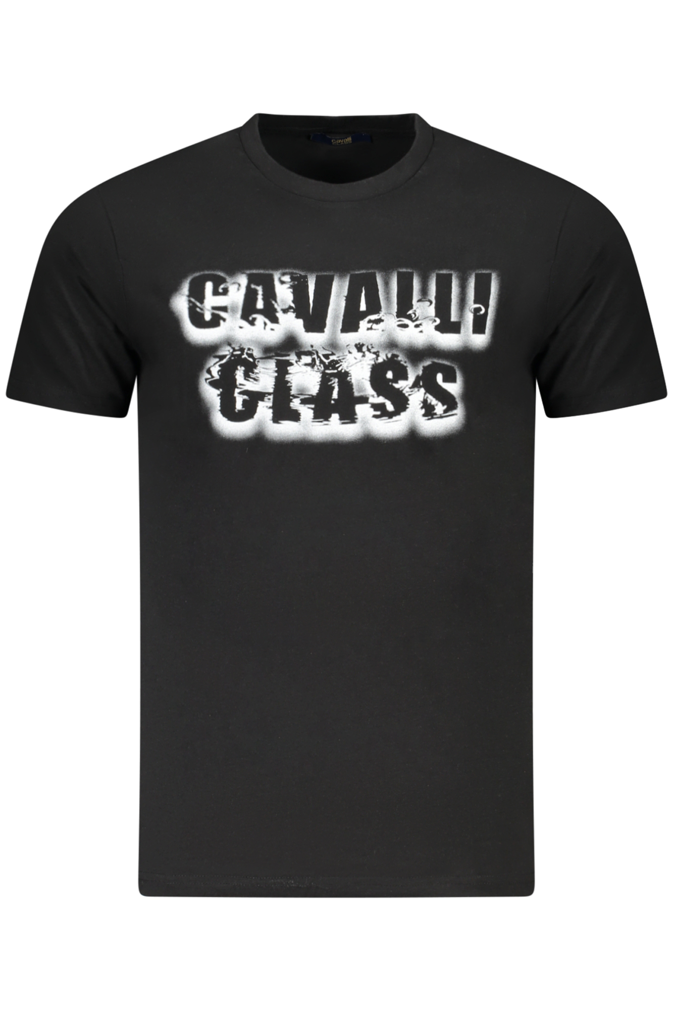 CAVALLI CLASS T-SHIRT MANICHE CORTE UOMO - Nero