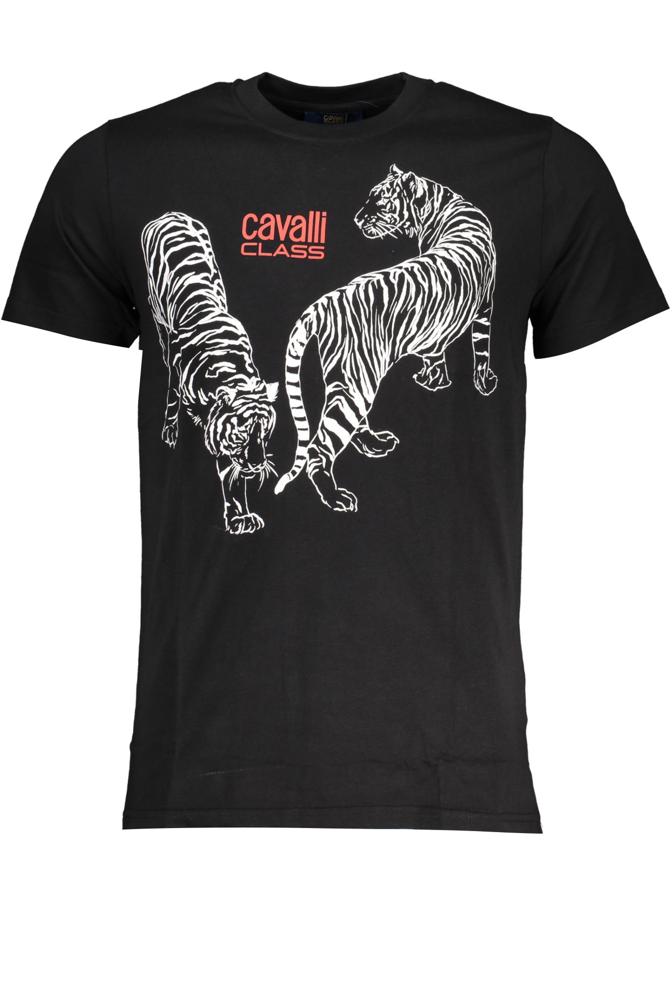 CAVALLI CLASS T-SHIRT MANICHE CORTE UOMO - Nero