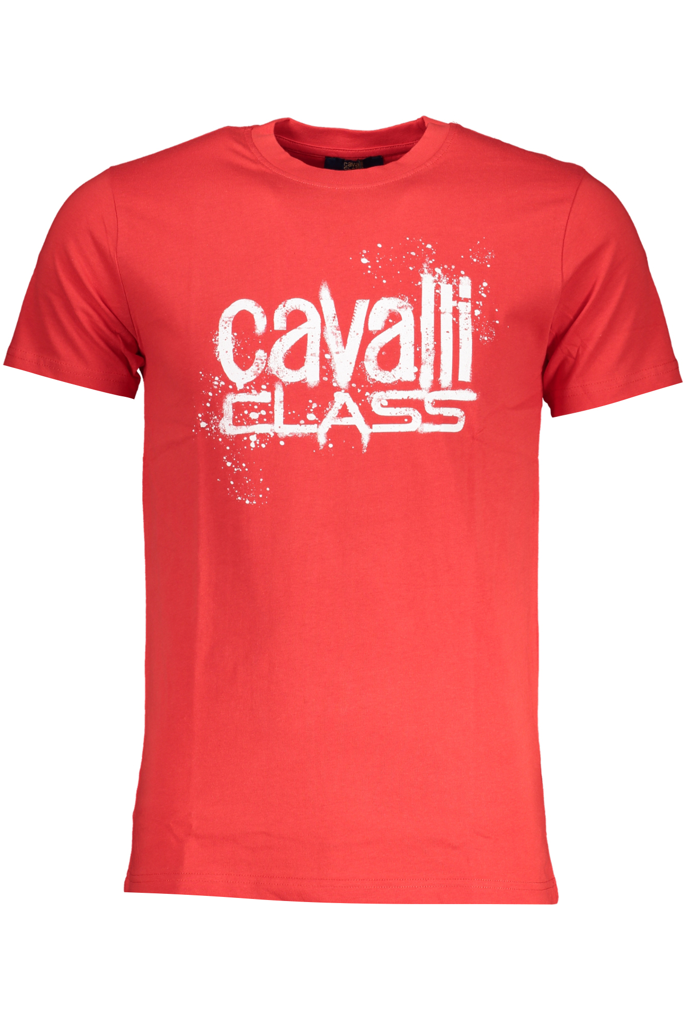 CAVALLI CLASS T-SHIRT MANICHE CORTE UOMO - Rosso