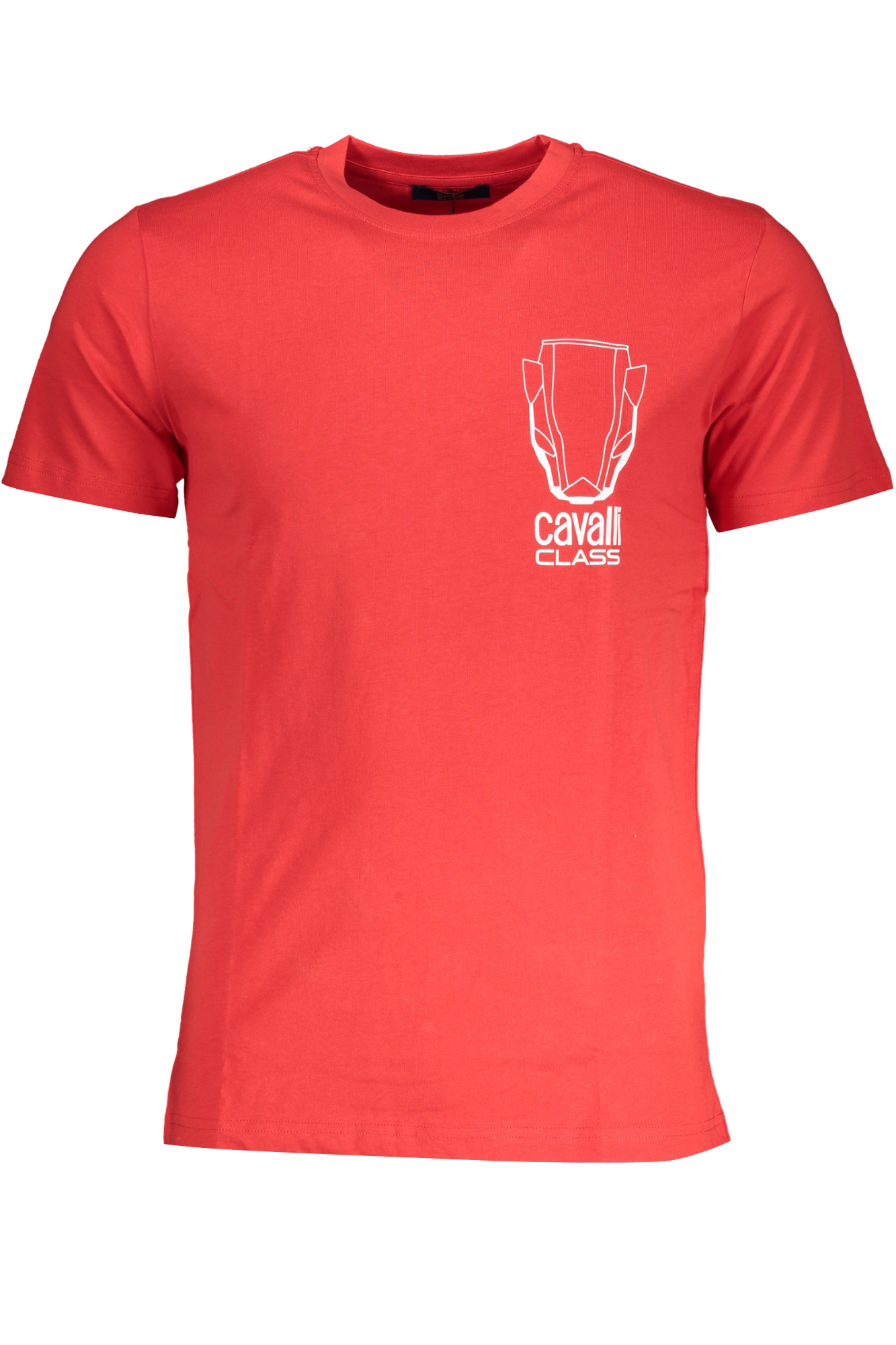 CAVALLI CLASS T-SHIRT MANICHE CORTE UOMO - Rosso