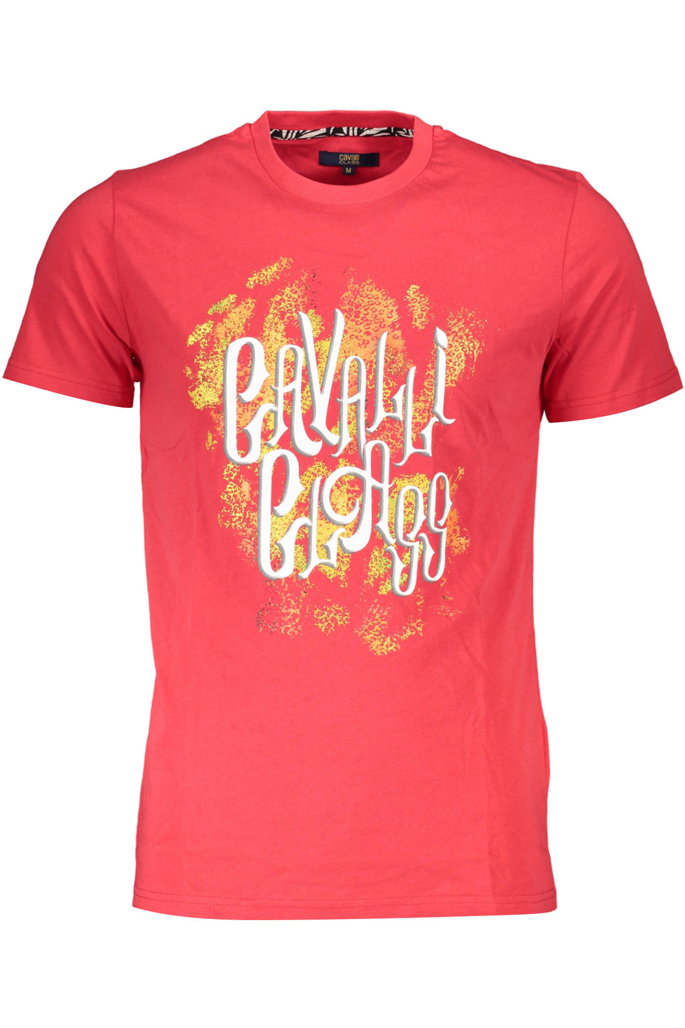 CAVALLI CLASS T-SHIRT MANICHE CORTE UOMO - Rosso