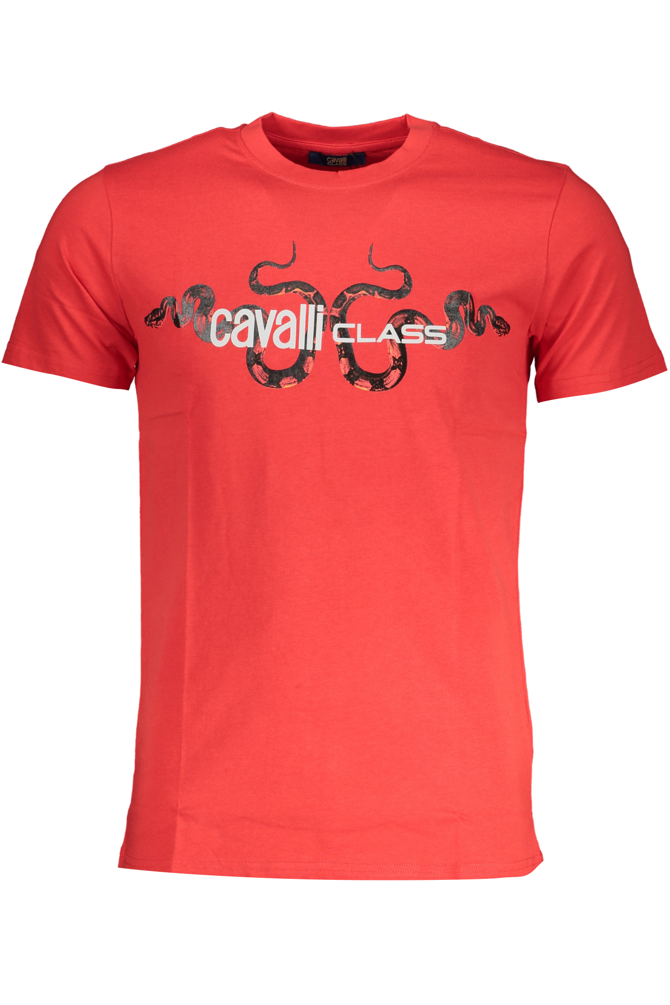 CAVALLI CLASS T-SHIRT MANICHE CORTE UOMO - Rosso