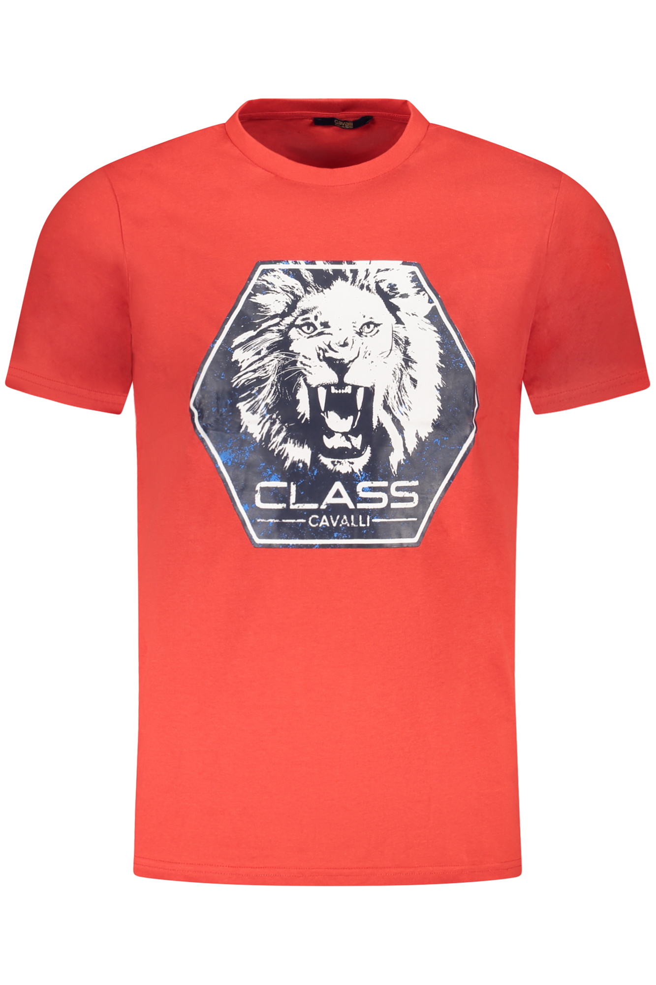 CAVALLI CLASS T-SHIRT MANICHE CORTE UOMO - Rosso