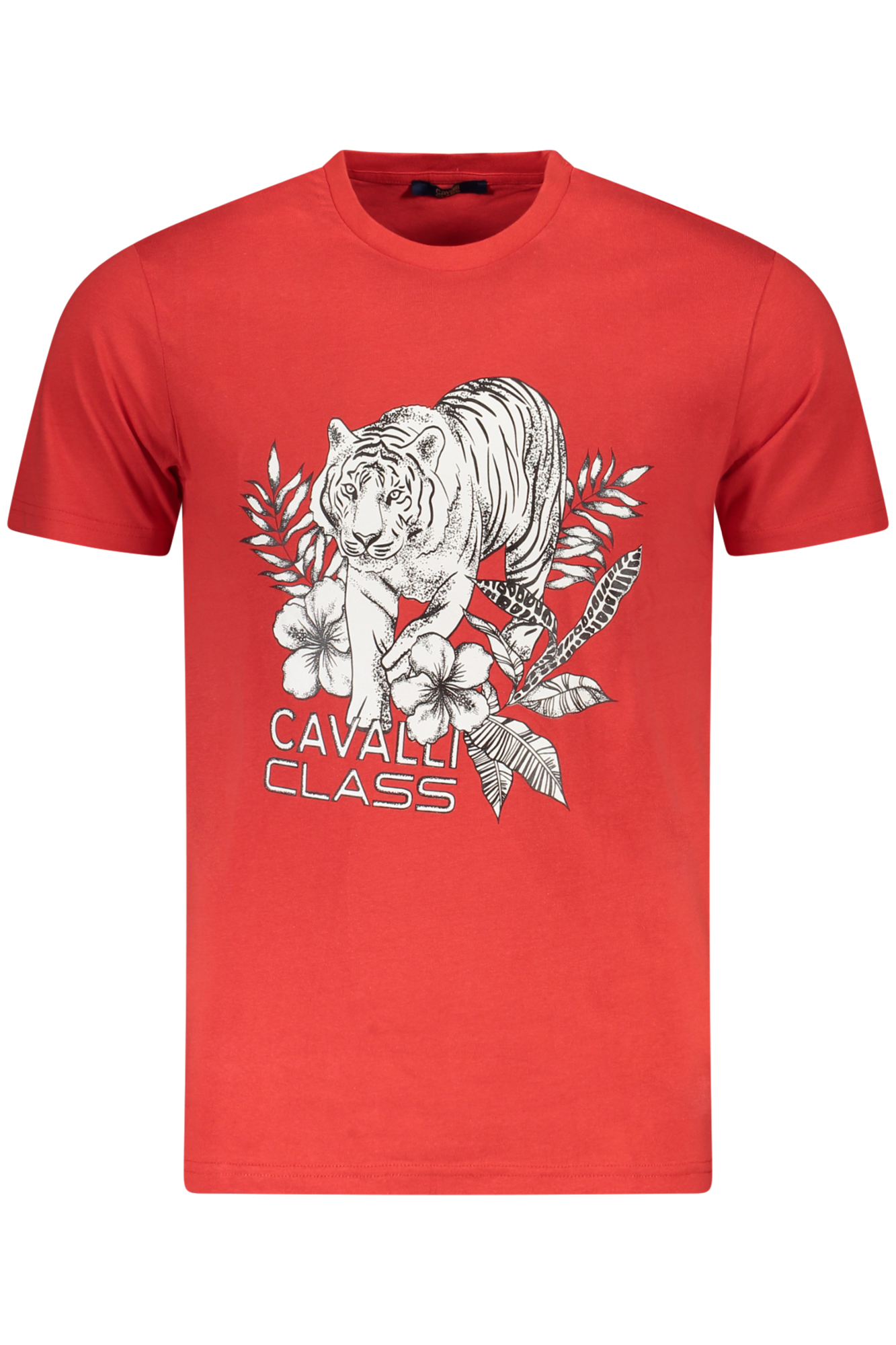 CAVALLI CLASS T-SHIRT MANICHE CORTE UOMO - Rosso