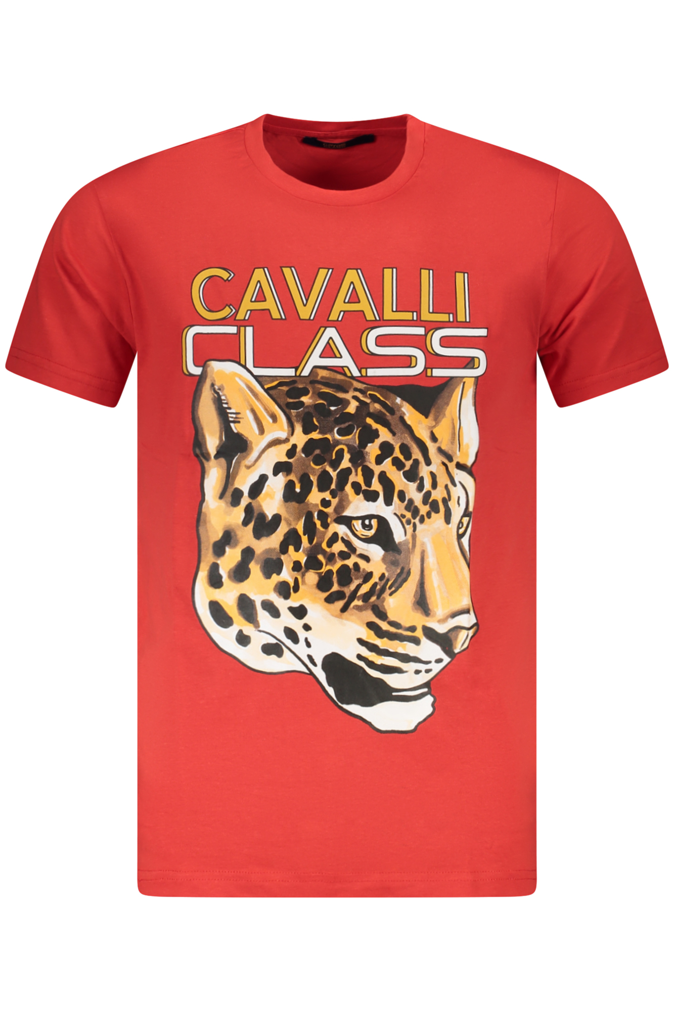 CAVALLI CLASS T-SHIRT MANICHE CORTE UOMO - Rosso