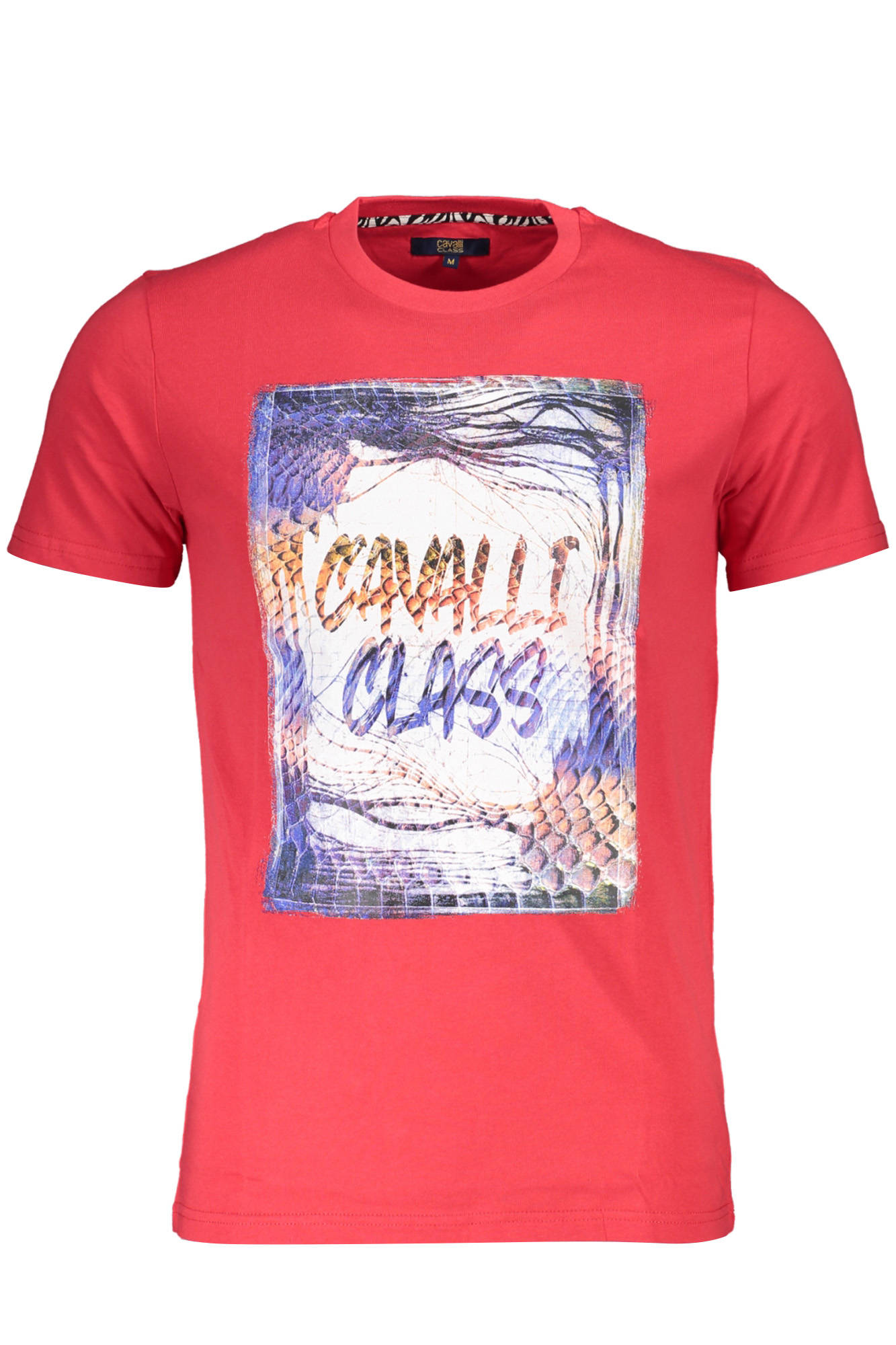CAVALLI CLASS T-SHIRT MANICHE CORTE UOMO - Rosso