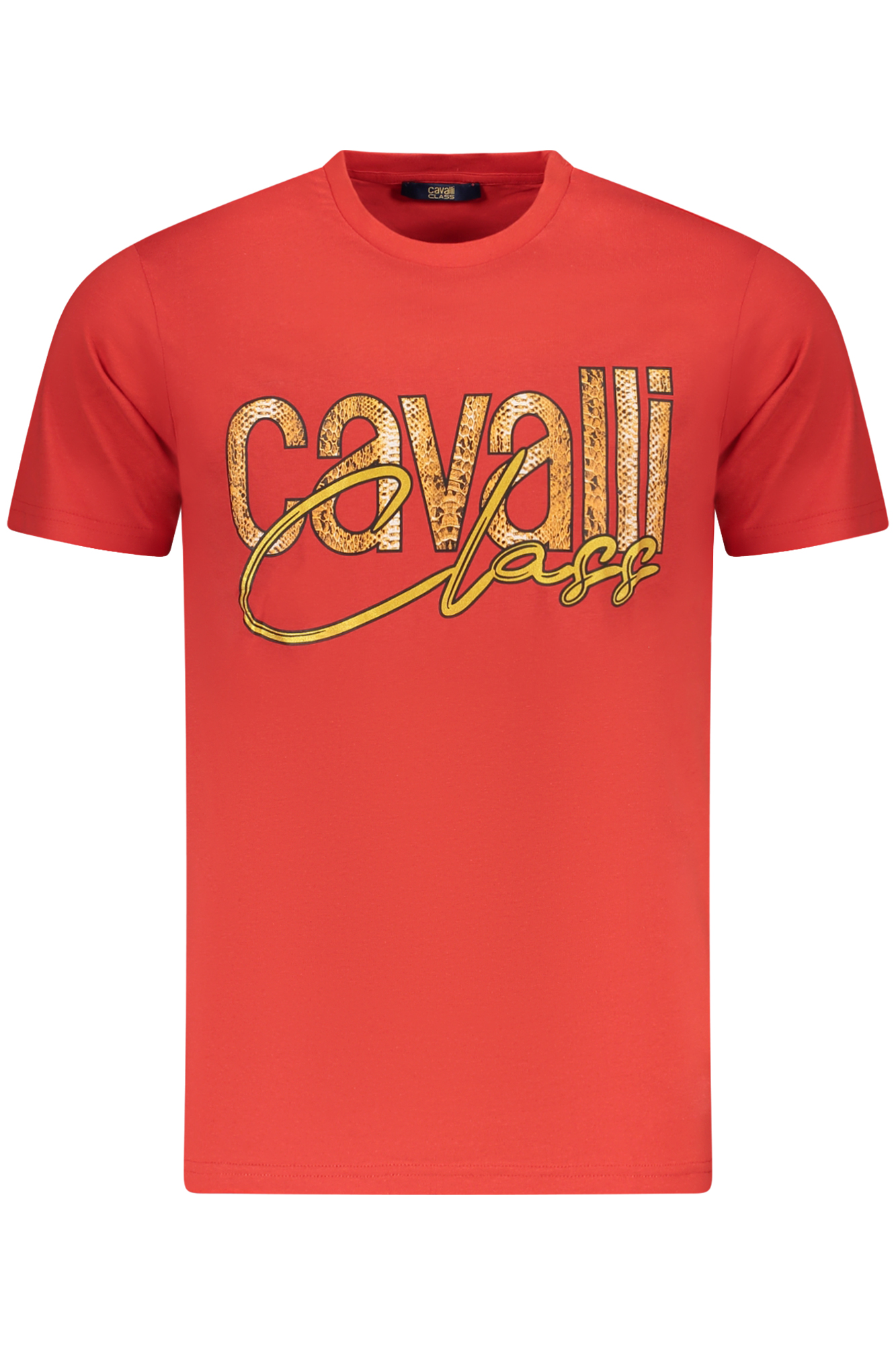 CAVALLI CLASS T-SHIRT MANICHE CORTE UOMO - Rosso