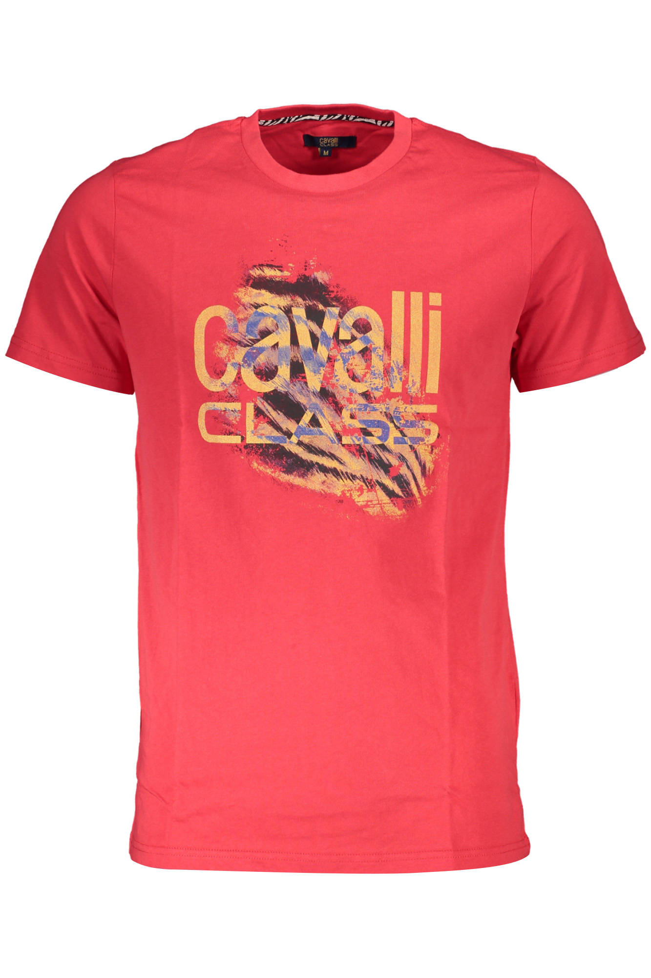 CAVALLI CLASS T-SHIRT MANICHE CORTE UOMO - Rosso