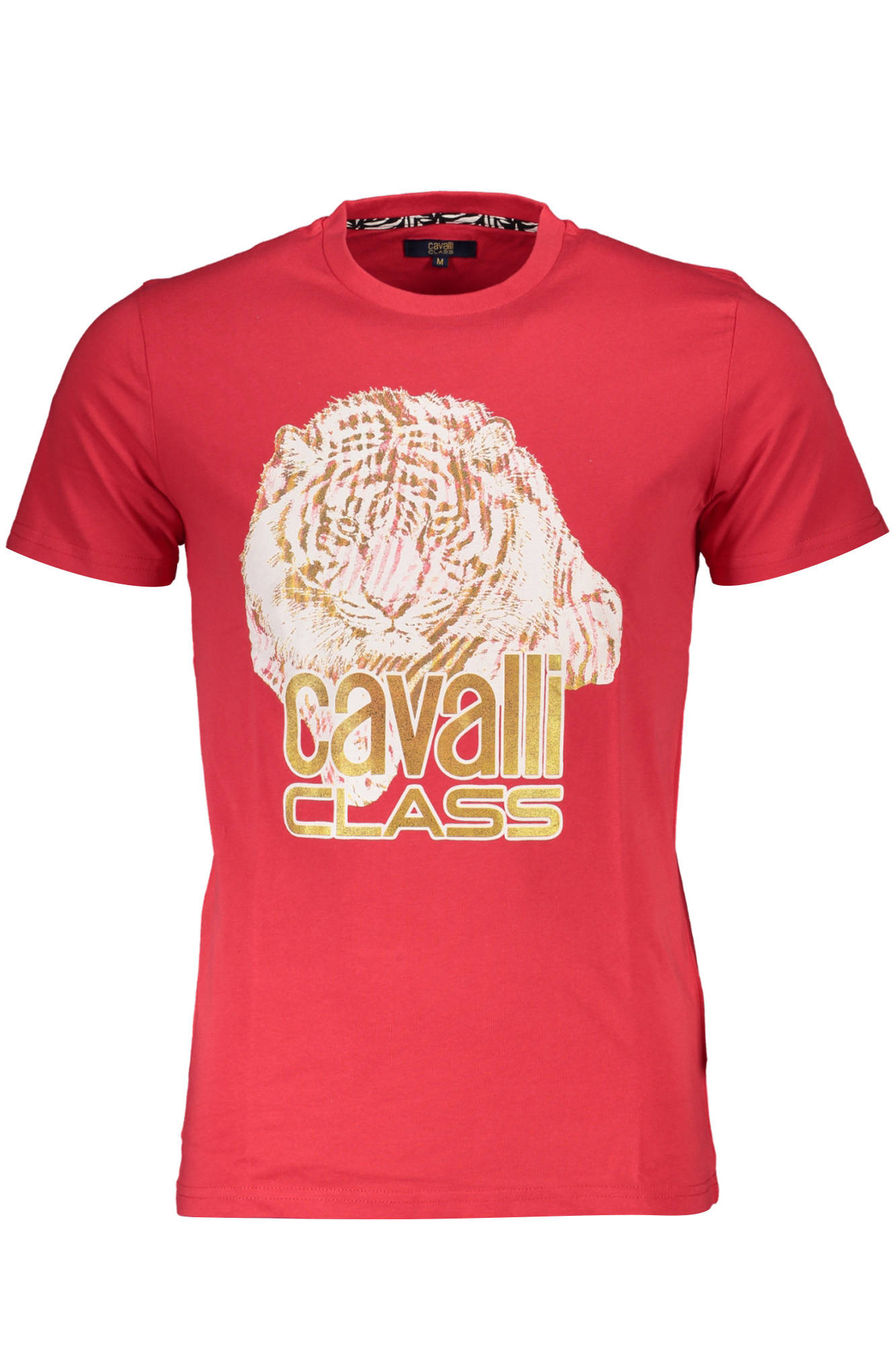 CAVALLI CLASS T-SHIRT MANICHE CORTE UOMO - Rosso