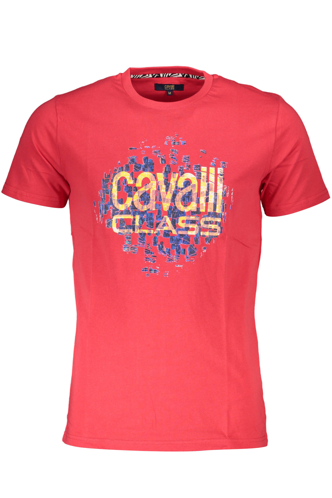 CAVALLI CLASS T-SHIRT MANICHE CORTE UOMO - Rosso