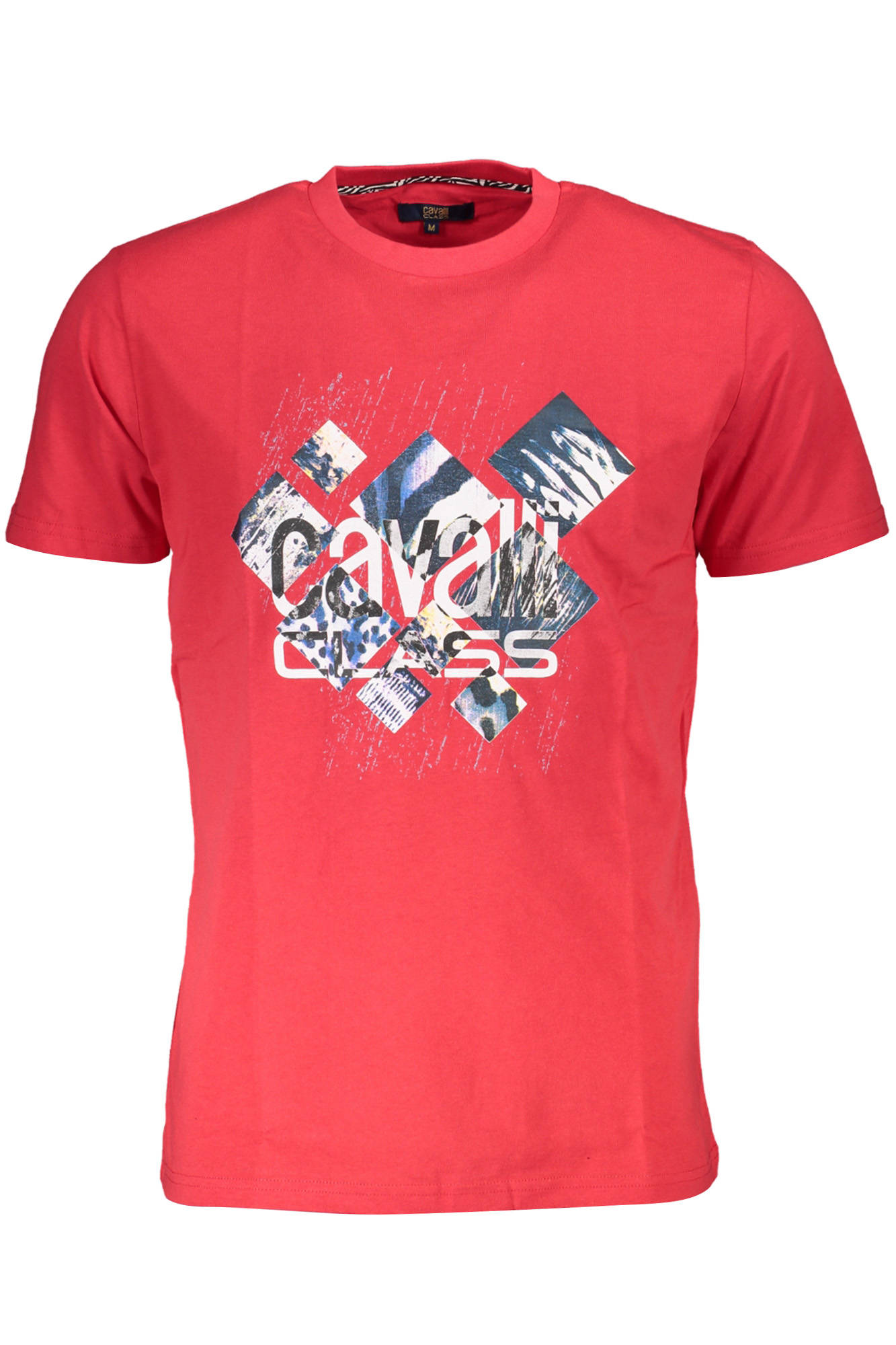 CAVALLI CLASS T-SHIRT MANICHE CORTE UOMO - Rosso