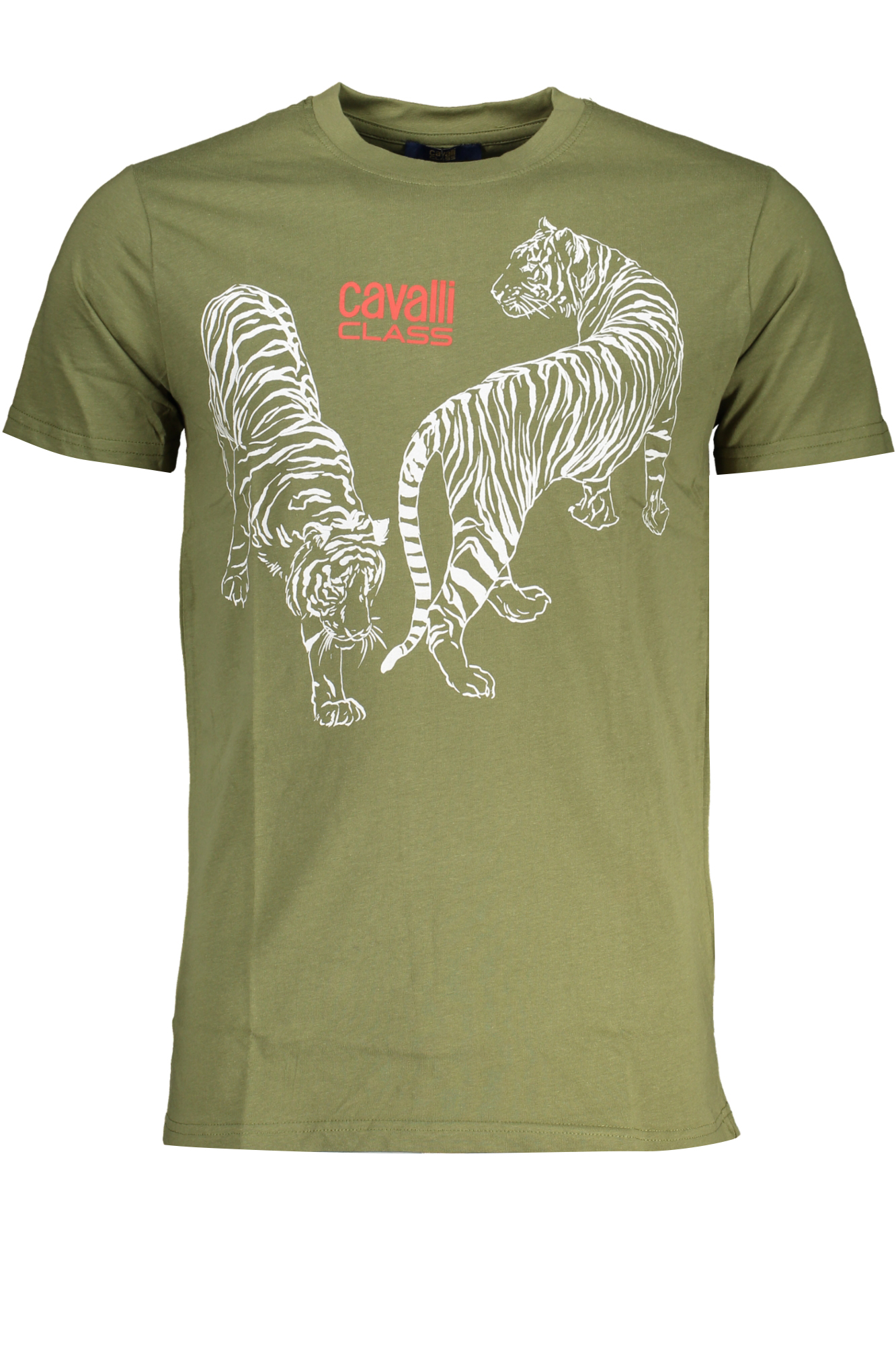 CAVALLI CLASS T-SHIRT MANICHE CORTE UOMO - Verde