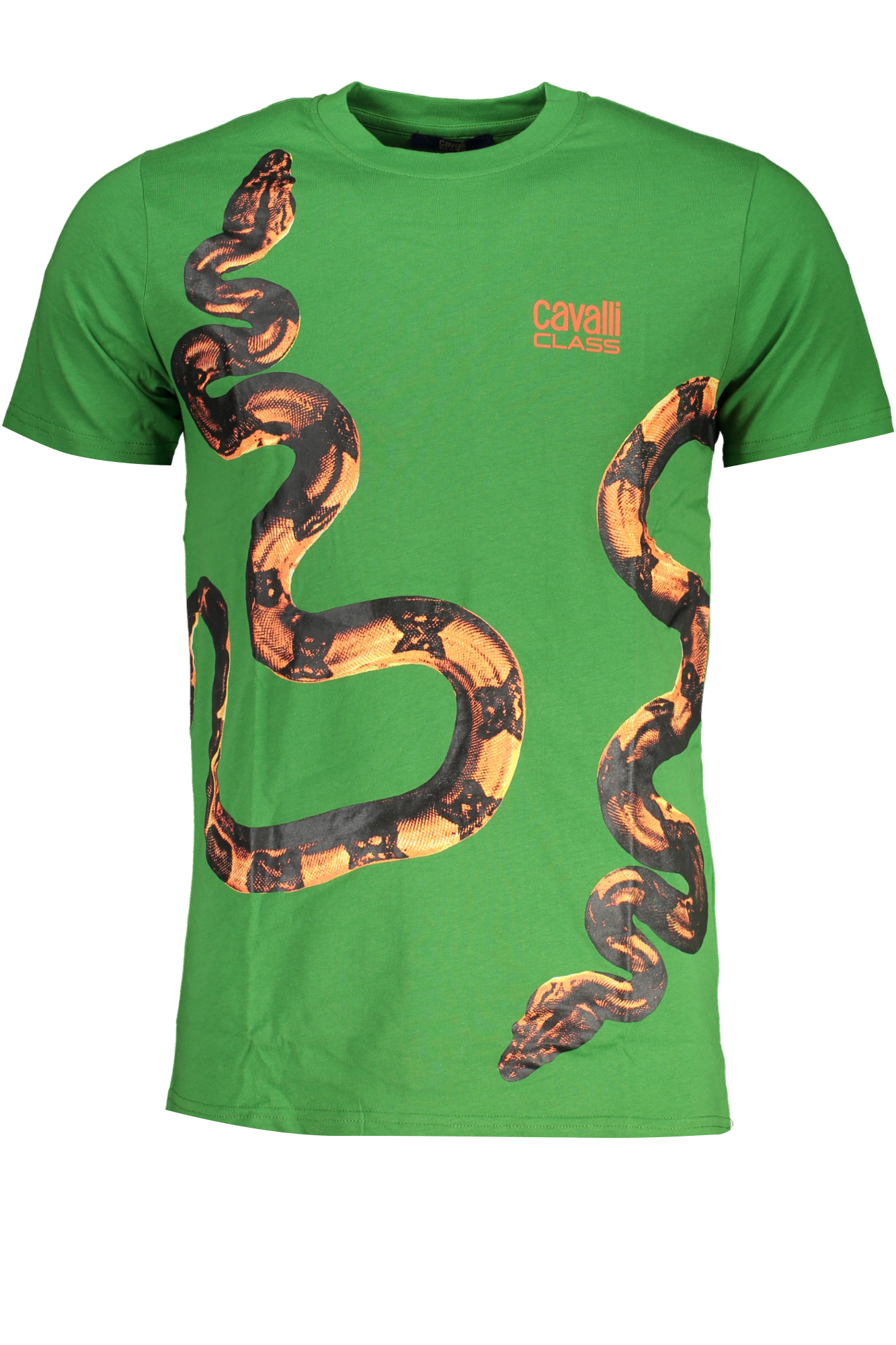 CAVALLI CLASS T-SHIRT MANICHE CORTE UOMO - Verde
