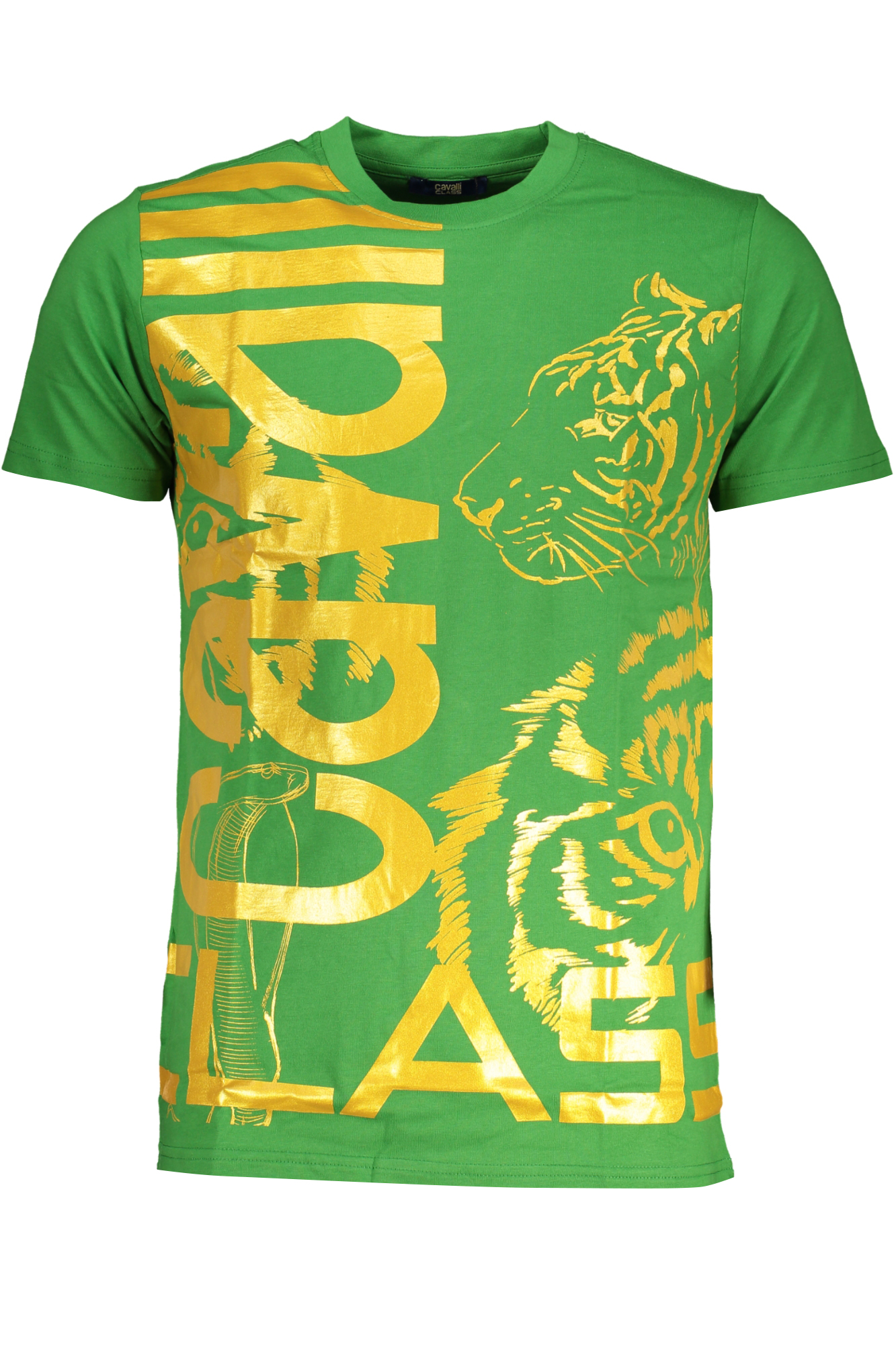 CAVALLI CLASS T-SHIRT MANICHE CORTE UOMO - Verde