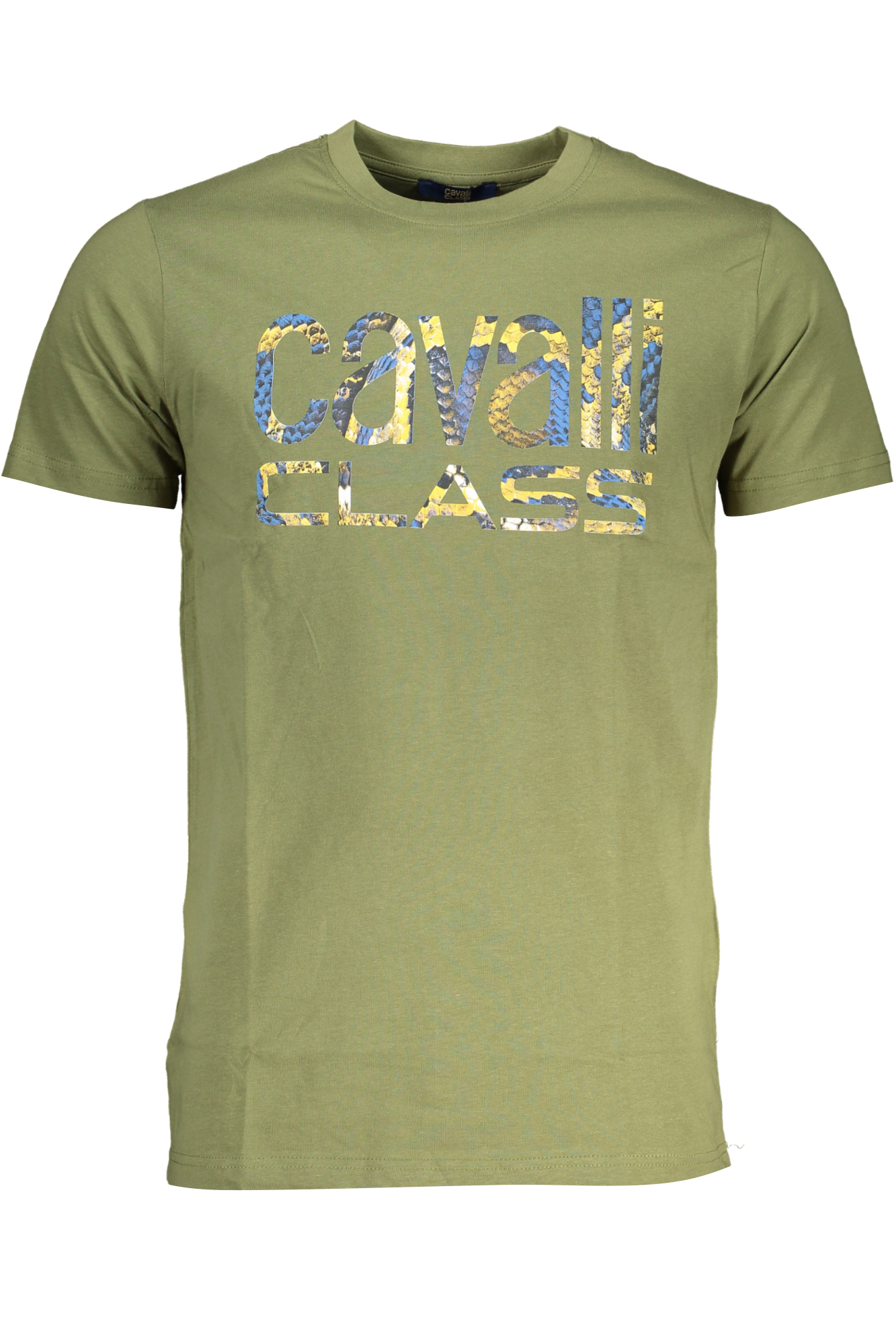 CAVALLI CLASS T-SHIRT MANICHE CORTE UOMO - Verde