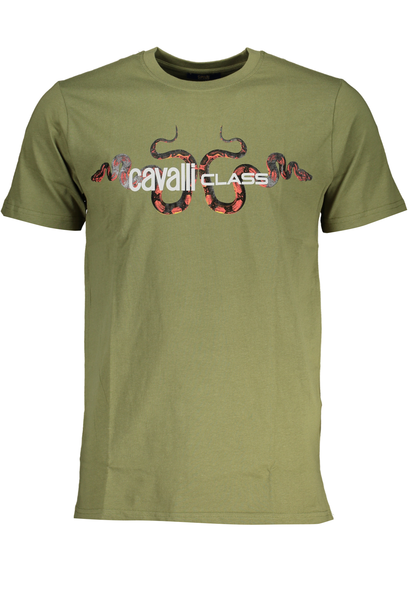 CAVALLI CLASS T-SHIRT MANICHE CORTE UOMO - Verde