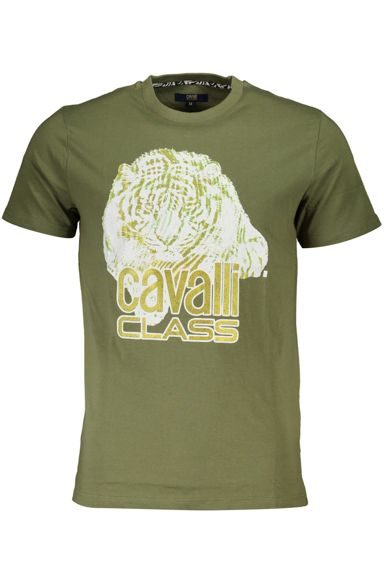 CAVALLI CLASS T-SHIRT MANICHE CORTE UOMO - Verde