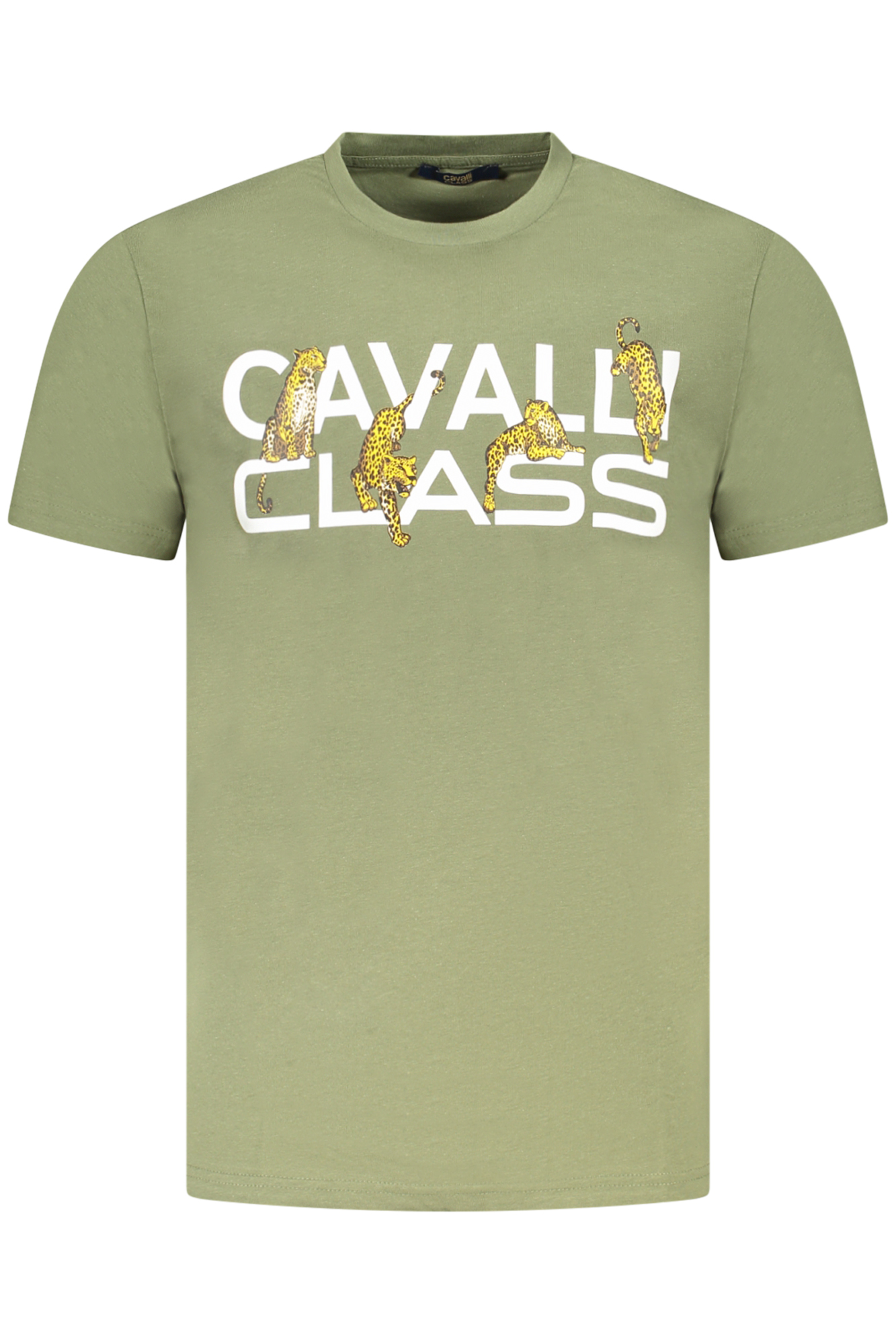 CAVALLI CLASS T-SHIRT MANICHE CORTE UOMO - Verde