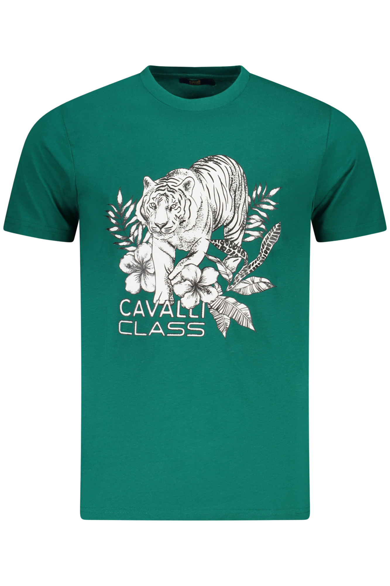 CAVALLI CLASS T-SHIRT MANICHE CORTE UOMO - Verde